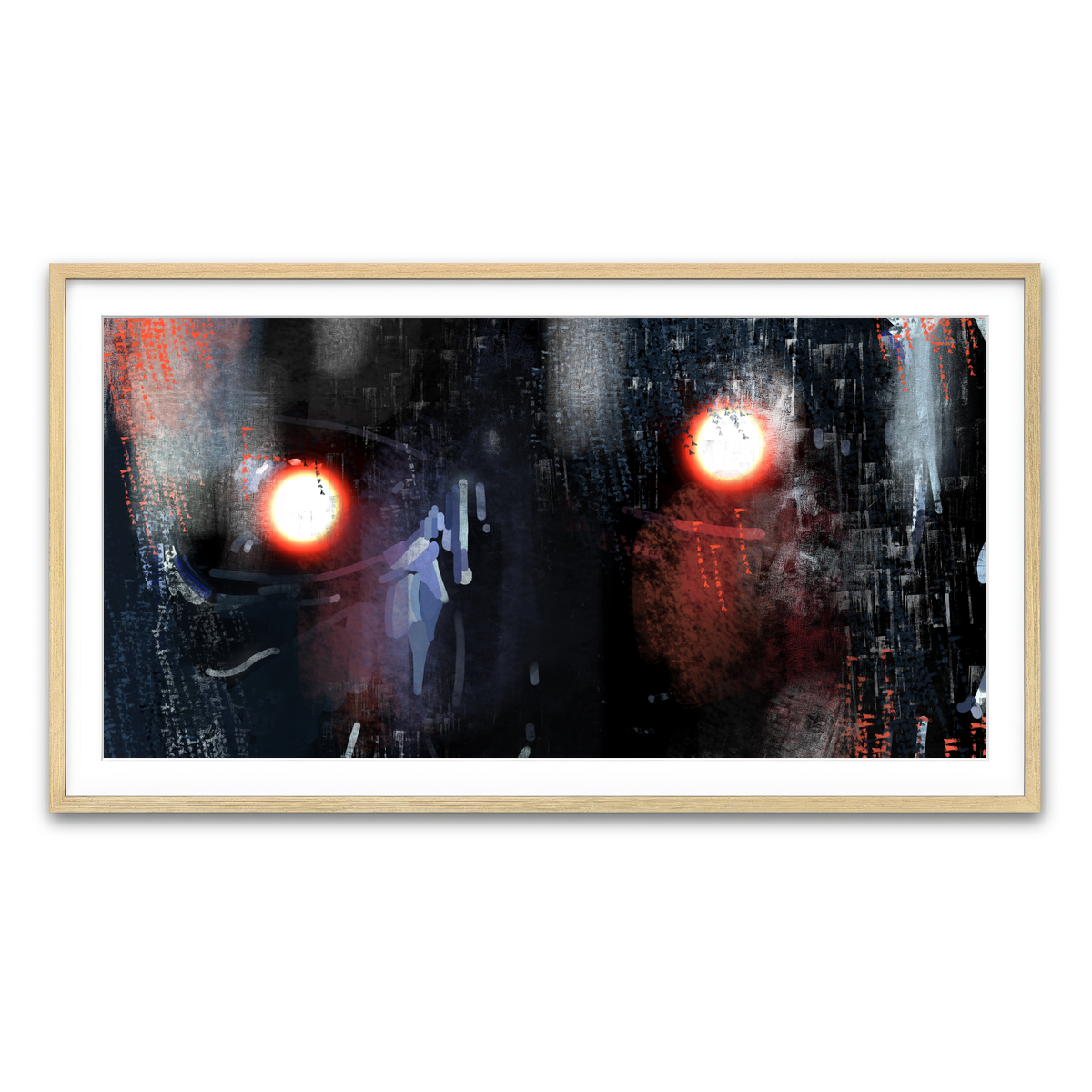 Framed Print 2x1 Natural