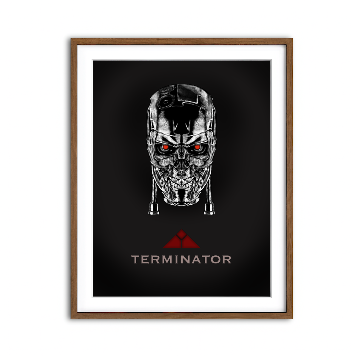 Framed Print 3x4 Walnut