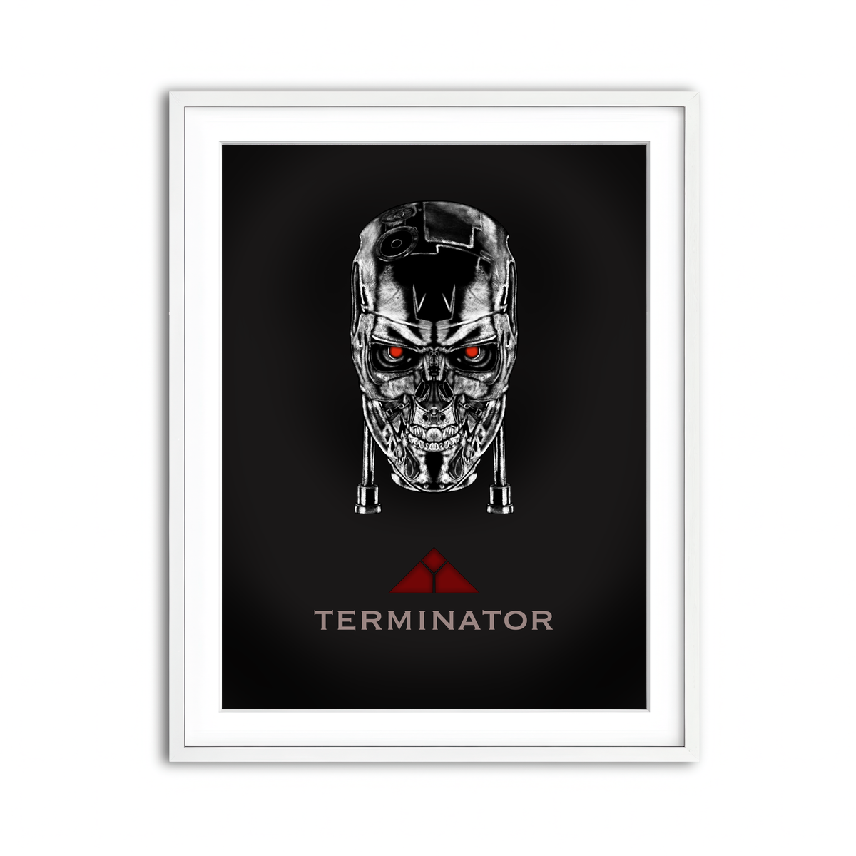 Framed Print 3x4 White