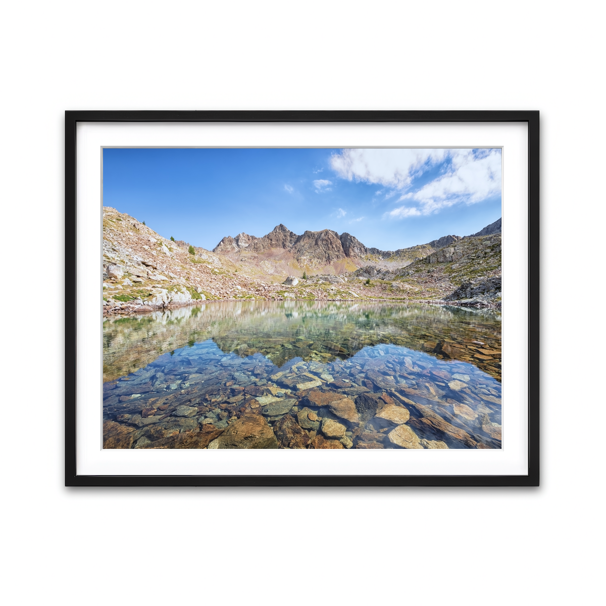 Framed Print 4x3 Black