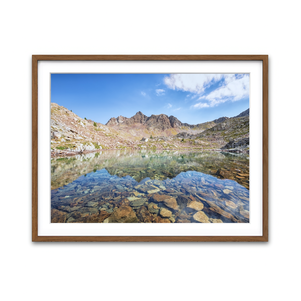 Framed Print 4x3 Walnut