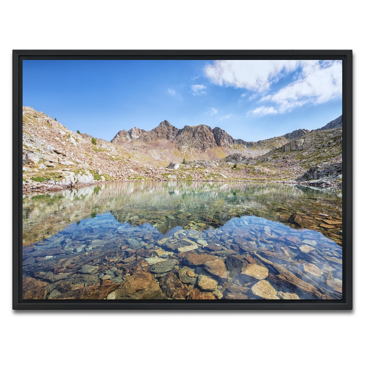 AUTO-MOCKUP WHITE | Terre Rouge | 1 Piece | Black Framed Canvas | group=4x3