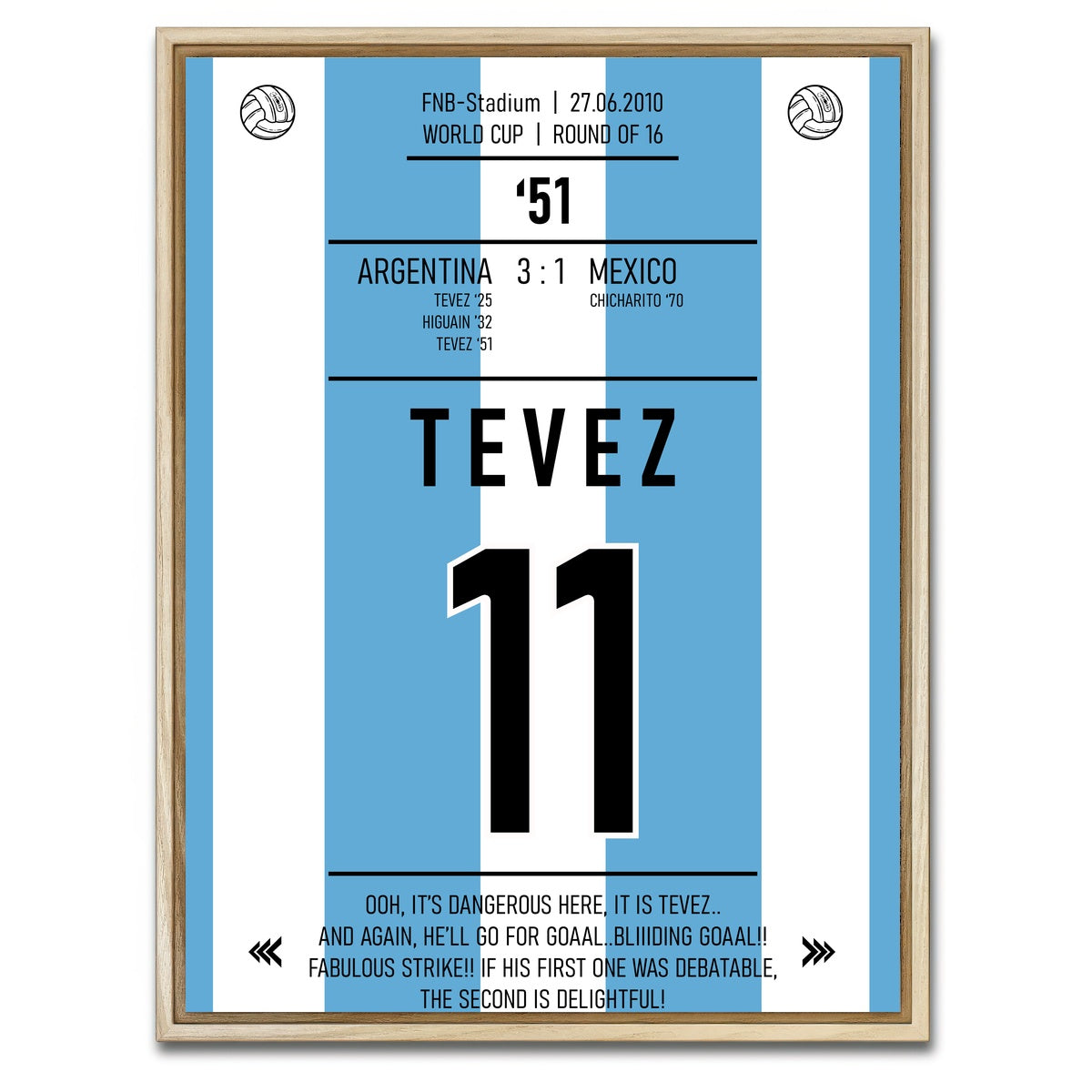 AUTO-MOCKUP WHITE | Tevez | 1 Piece | Natural Framed Canvas | group=3x4