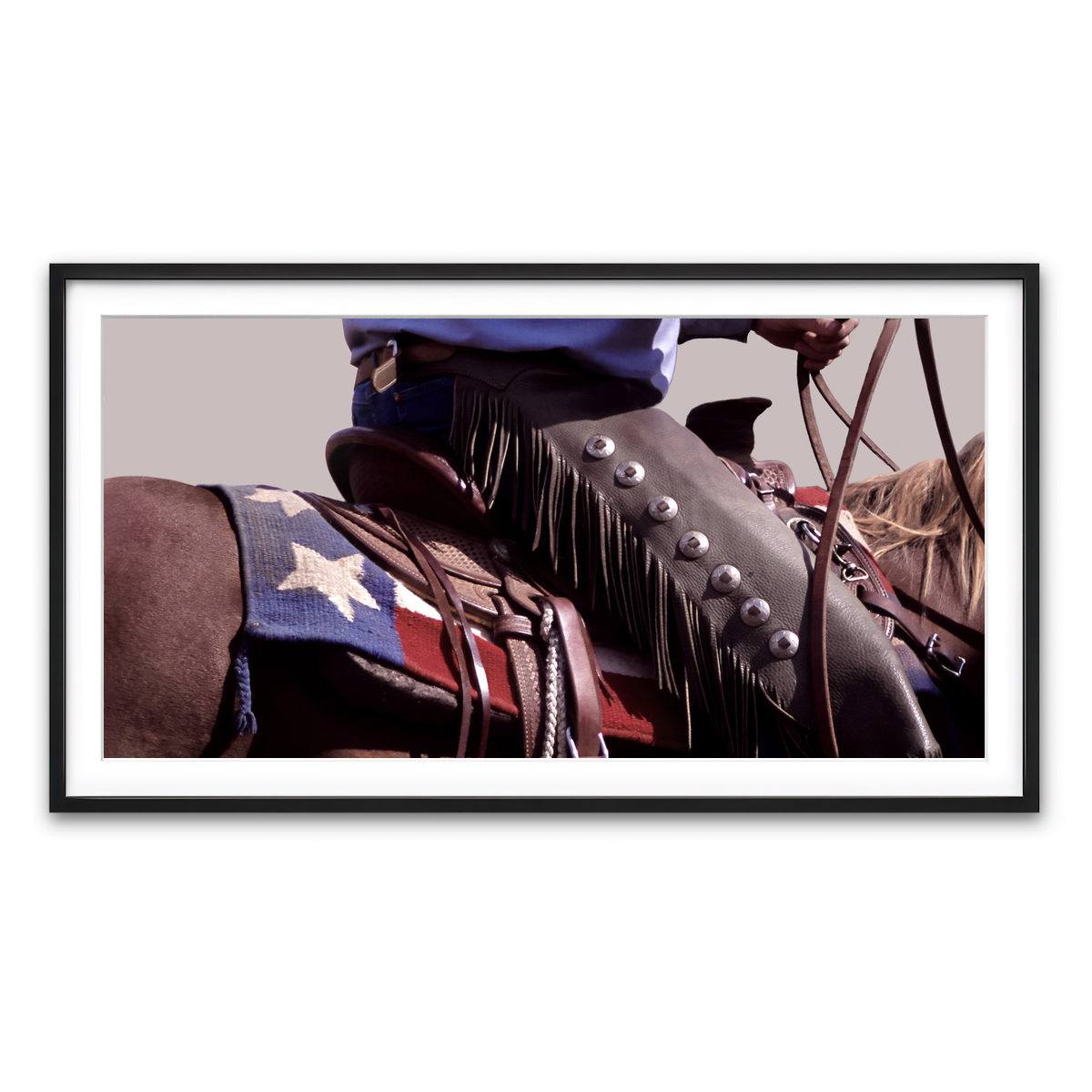 Framed Print 2x1 Black