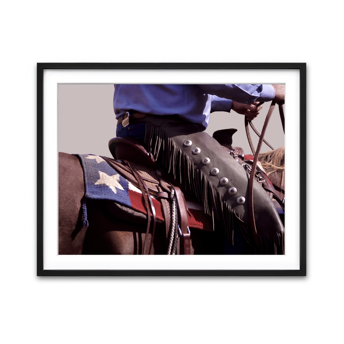 Framed Print 4x3 Black