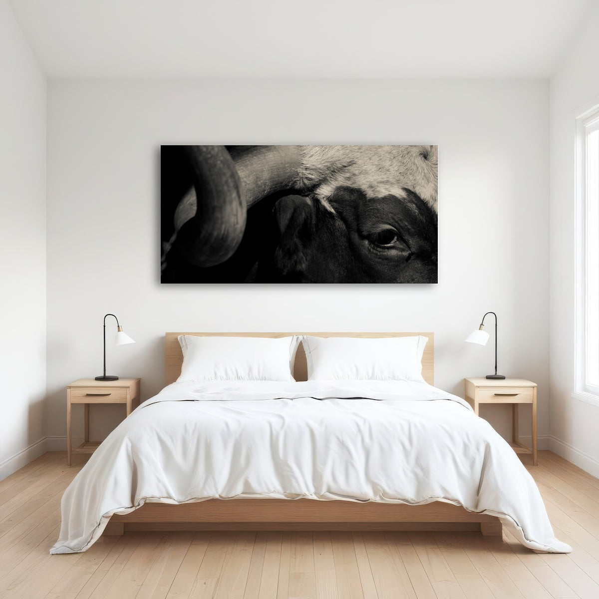 AUTO-MOCKUP ROOM | Texas Longhorn cow