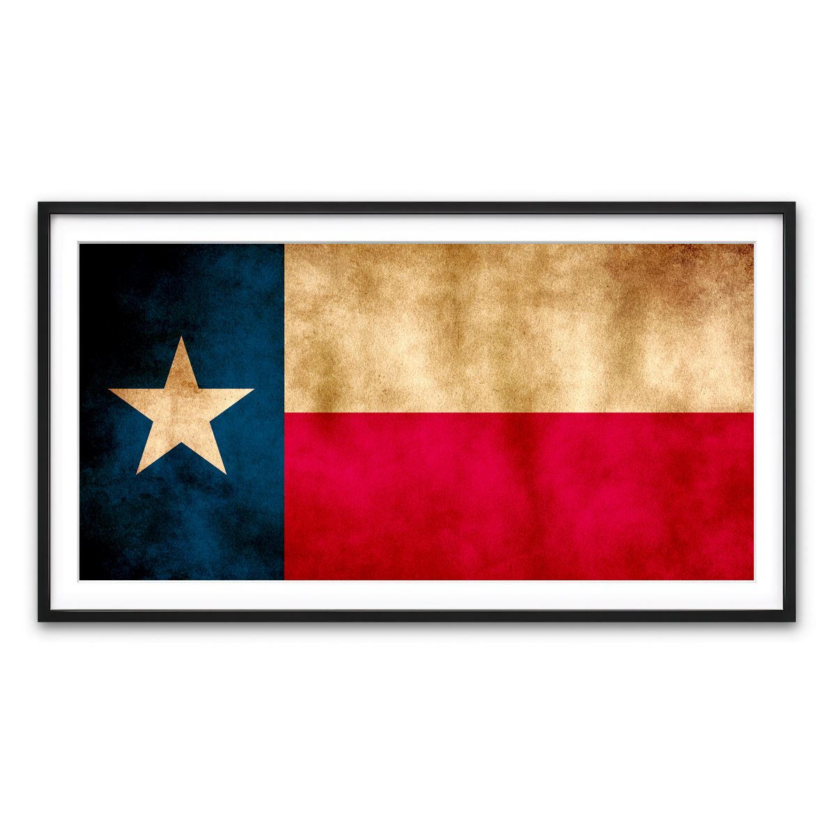 Framed Print 2x1 Black