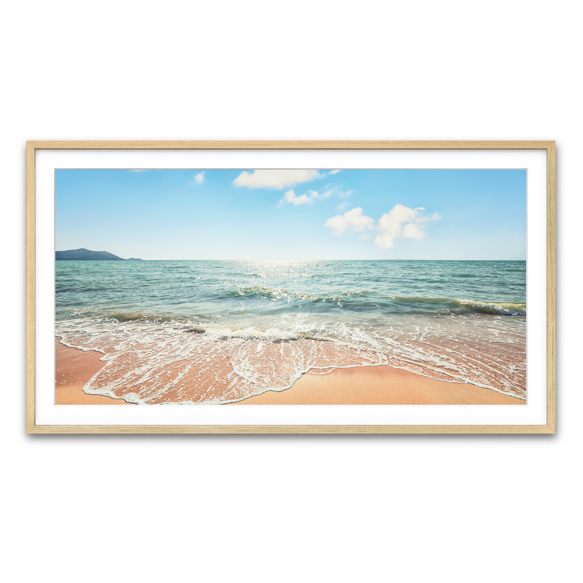 Framed Print 2x1 Natural