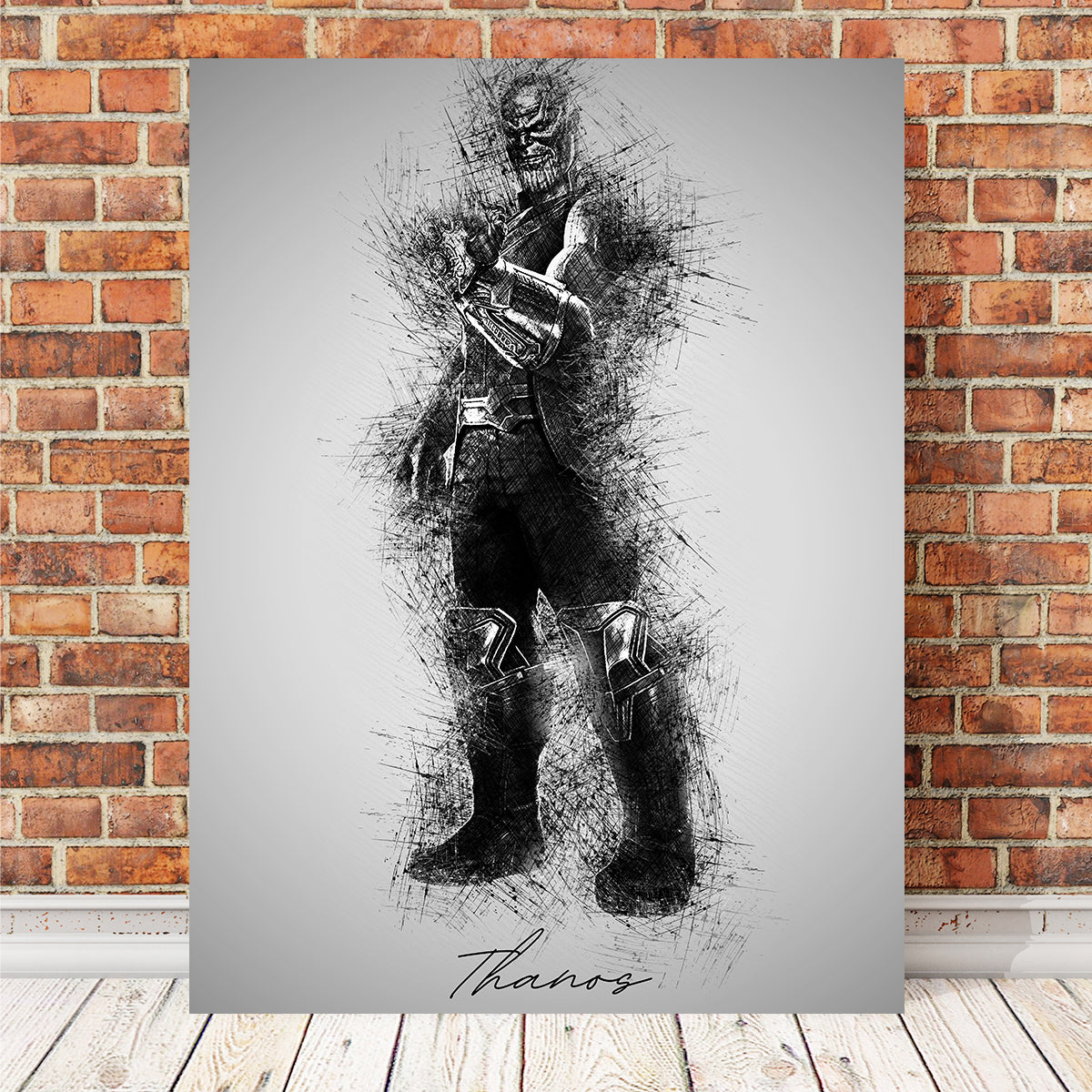 Thanos of Titan Wall Art