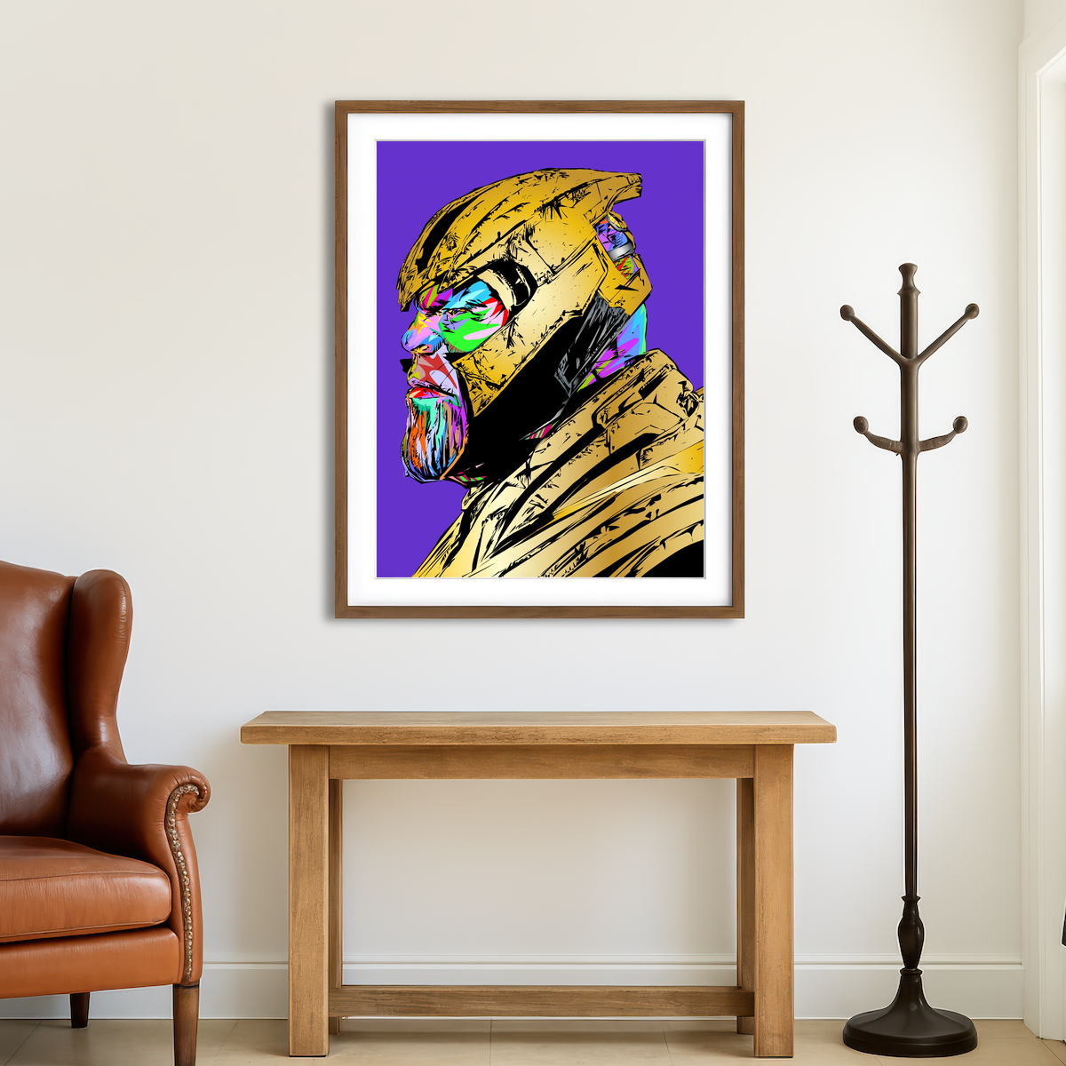 AUTO-MOCKUP ROOM | Thanos Wall Art