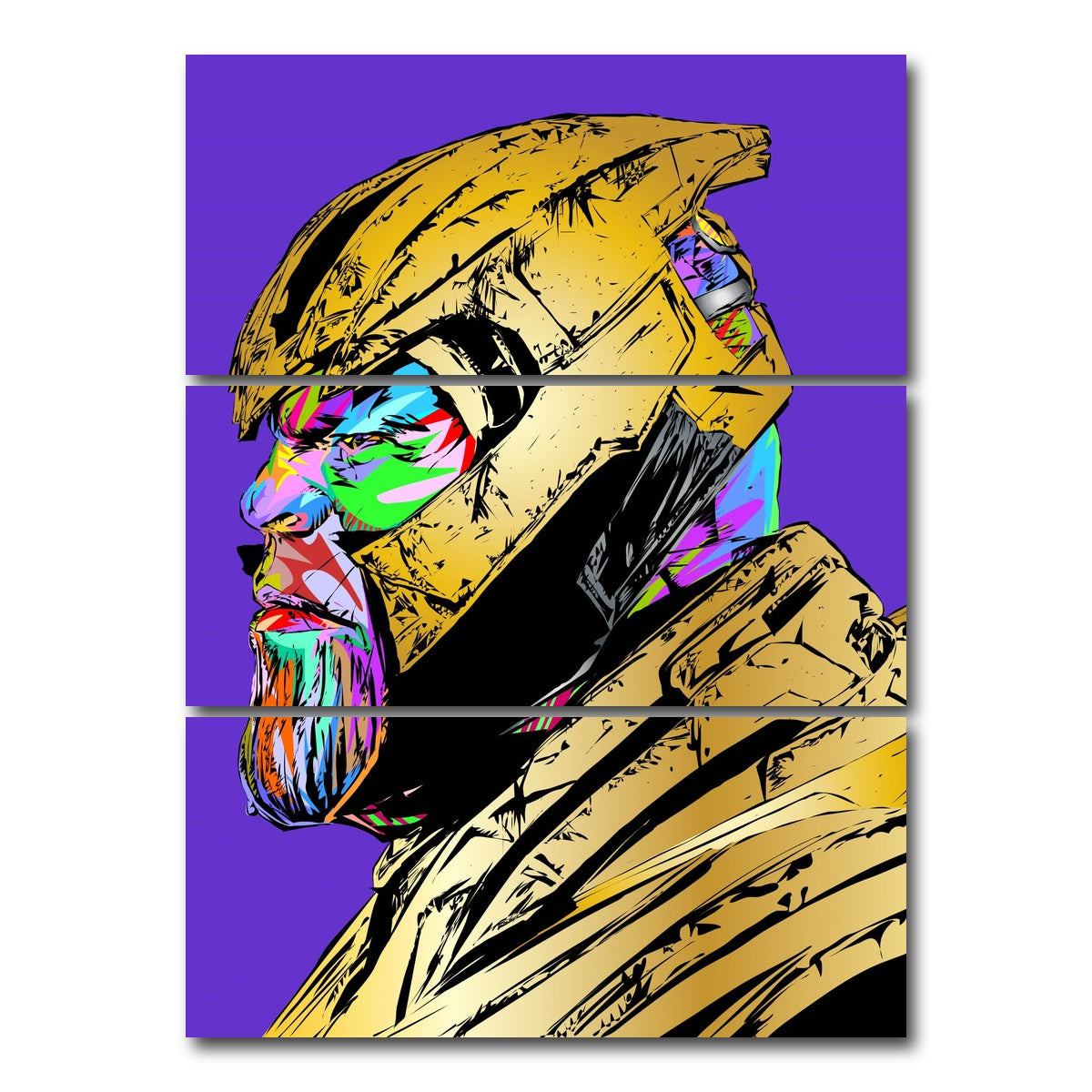 AUTO-MOCKUP WHITE | Thanos | 3 Piece | Gallery Wrap Canvas | group=8x18_stacked