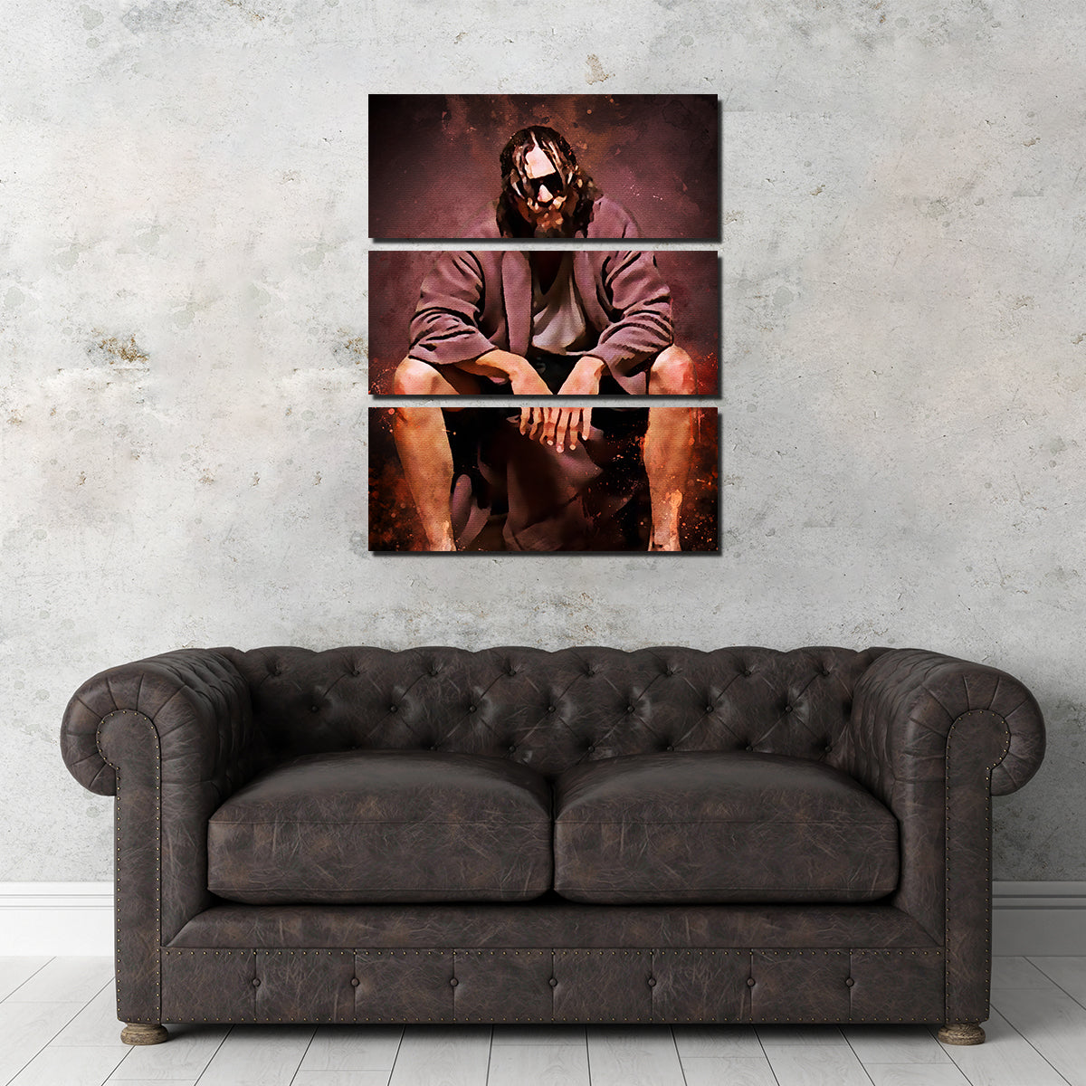 The Dude Toilet Wall Art