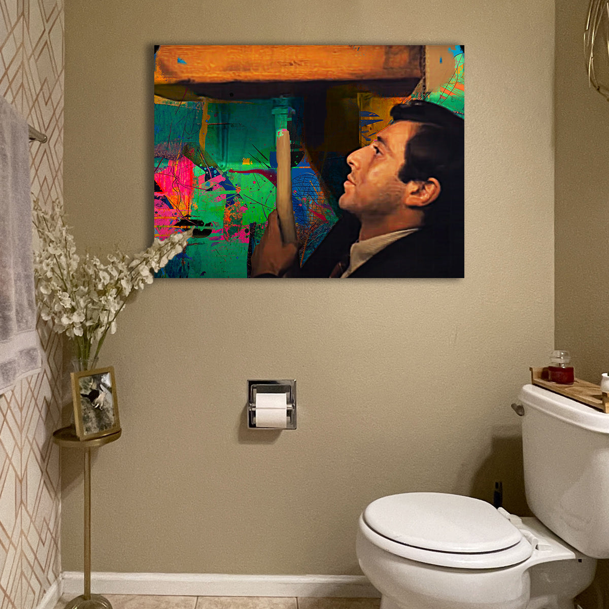 The Godfather Bathroom Wall Art