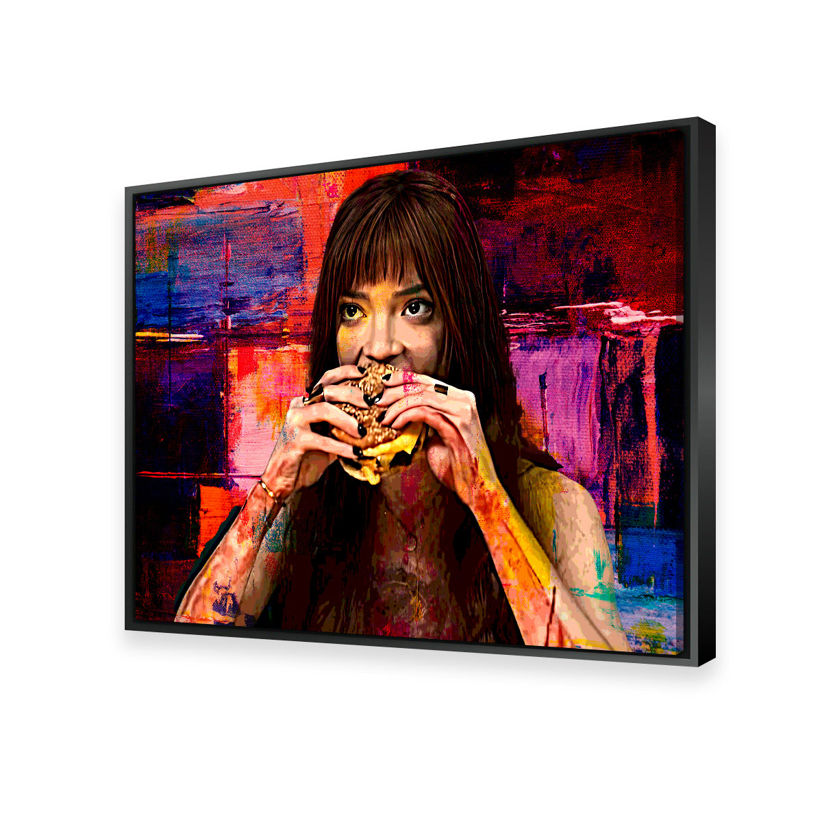 The Menu Cheeseburger Wall Art