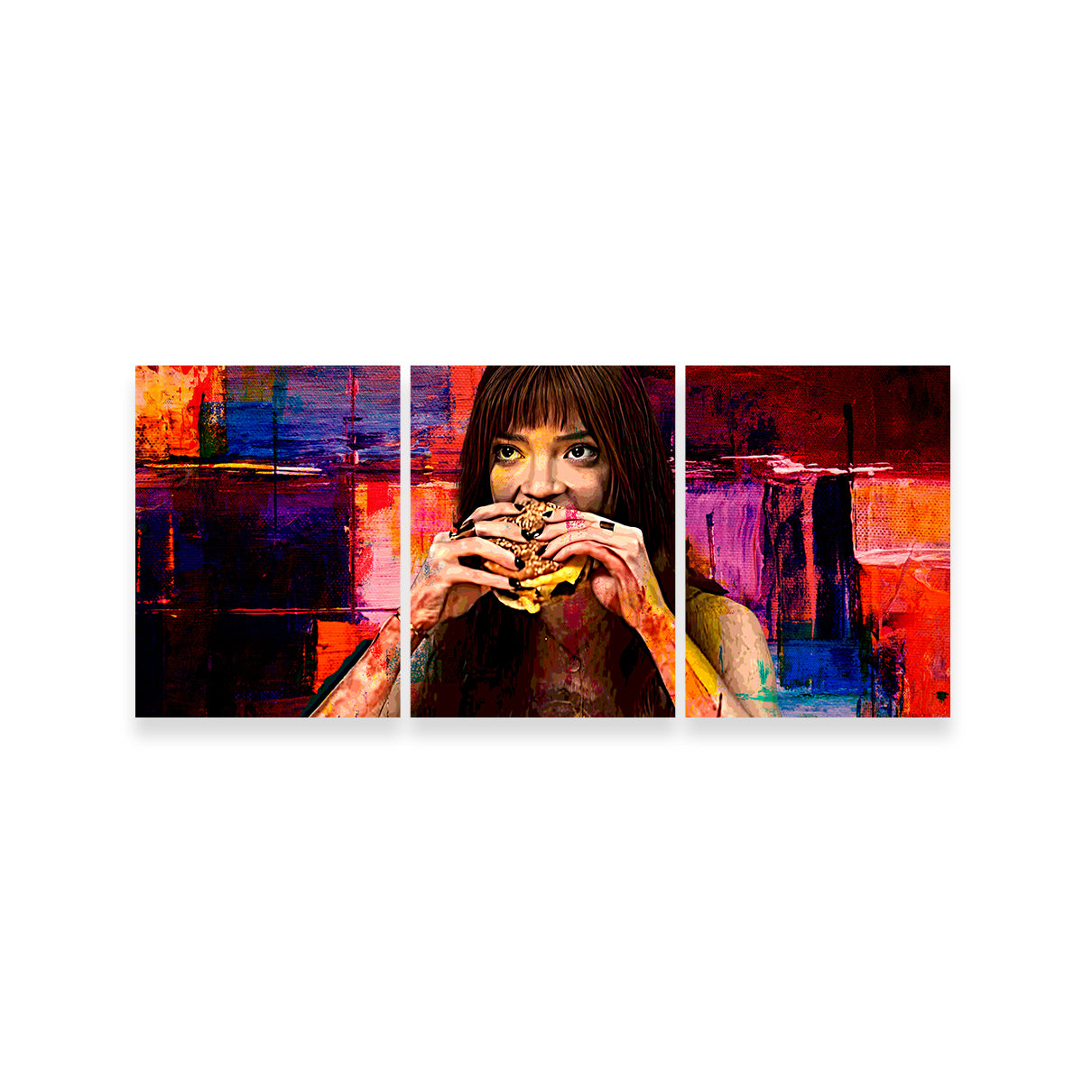 The Menu Cheeseburger Wall Art