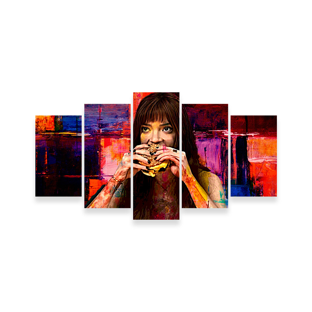 The Menu Cheeseburger Wall Art