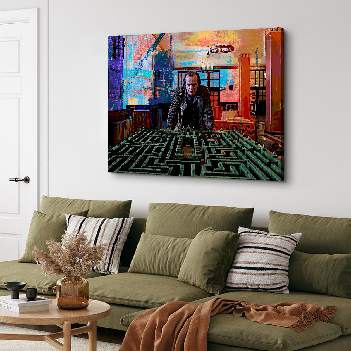 The Shining Hedge Maze Wall Art