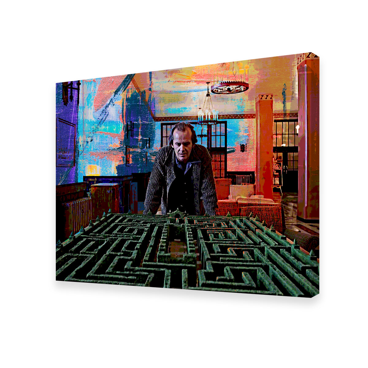 The Shining Hedge Maze Wall Art
