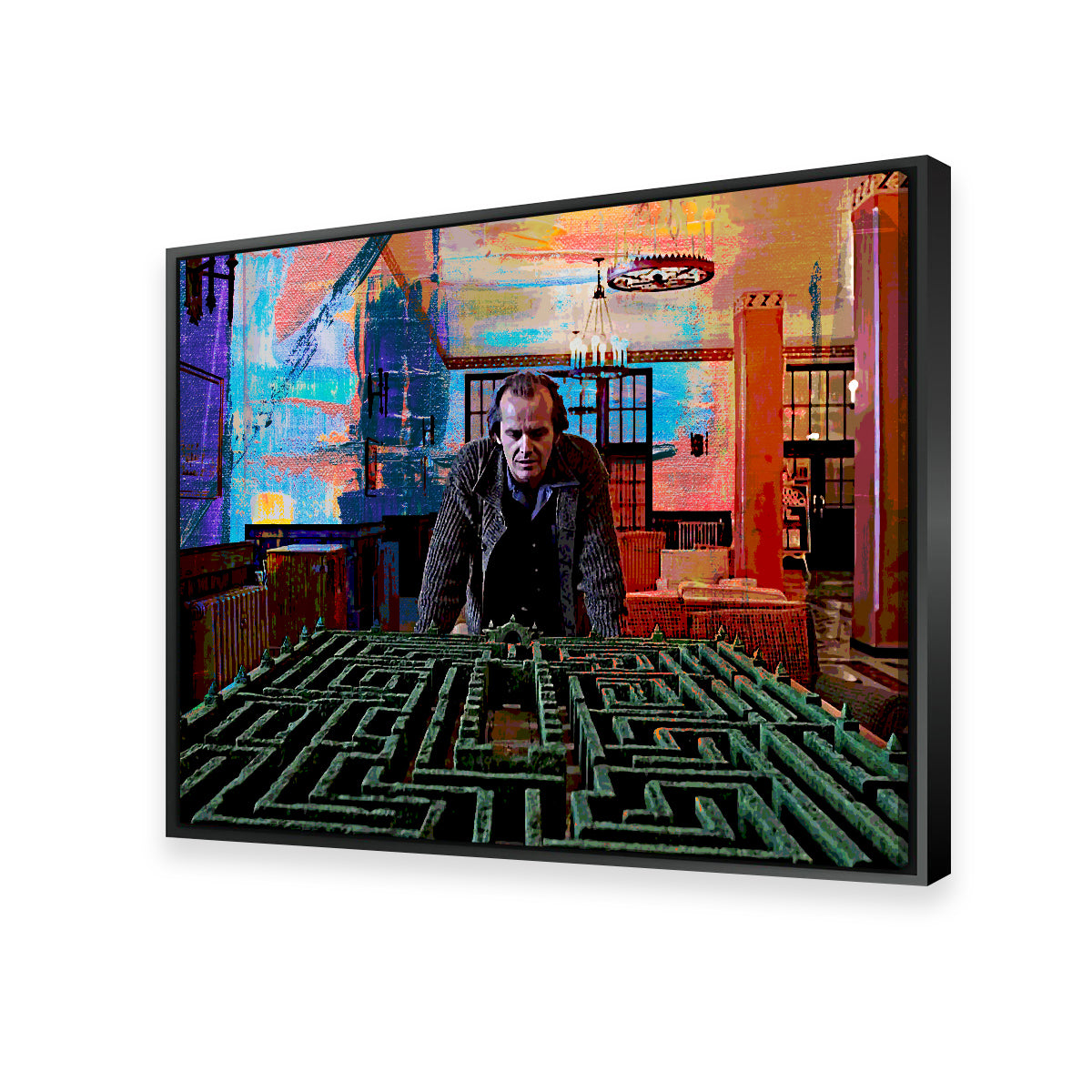 The Shining Hedge Maze Wall Art