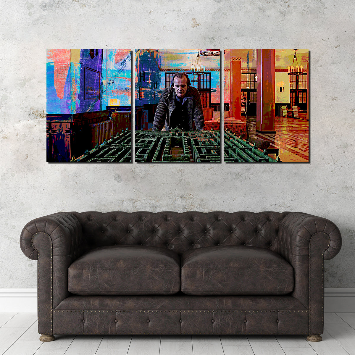 The Shining Hedge Maze Wall Art