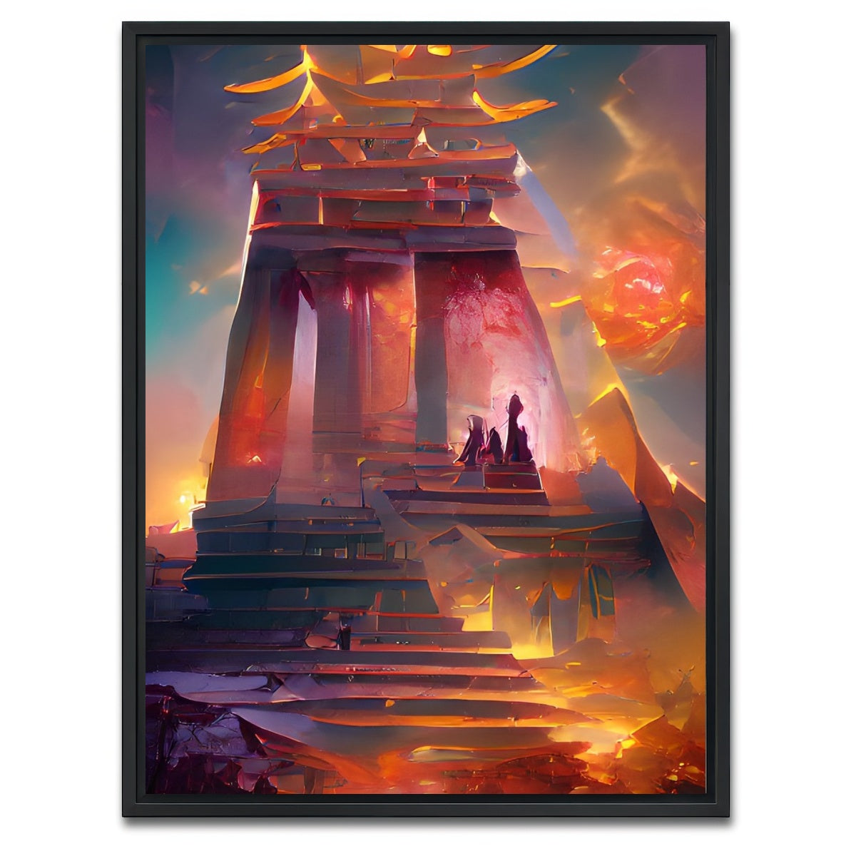 AUTO-MOCKUP WHITE | The Alter | 1 Piece | Black Framed Canvas | group=3x4