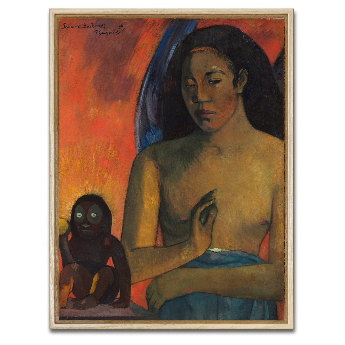 AUTO-MOCKUP WHITE | The Ancestors | 1 Piece | Natural Framed Canvas | group=3x4