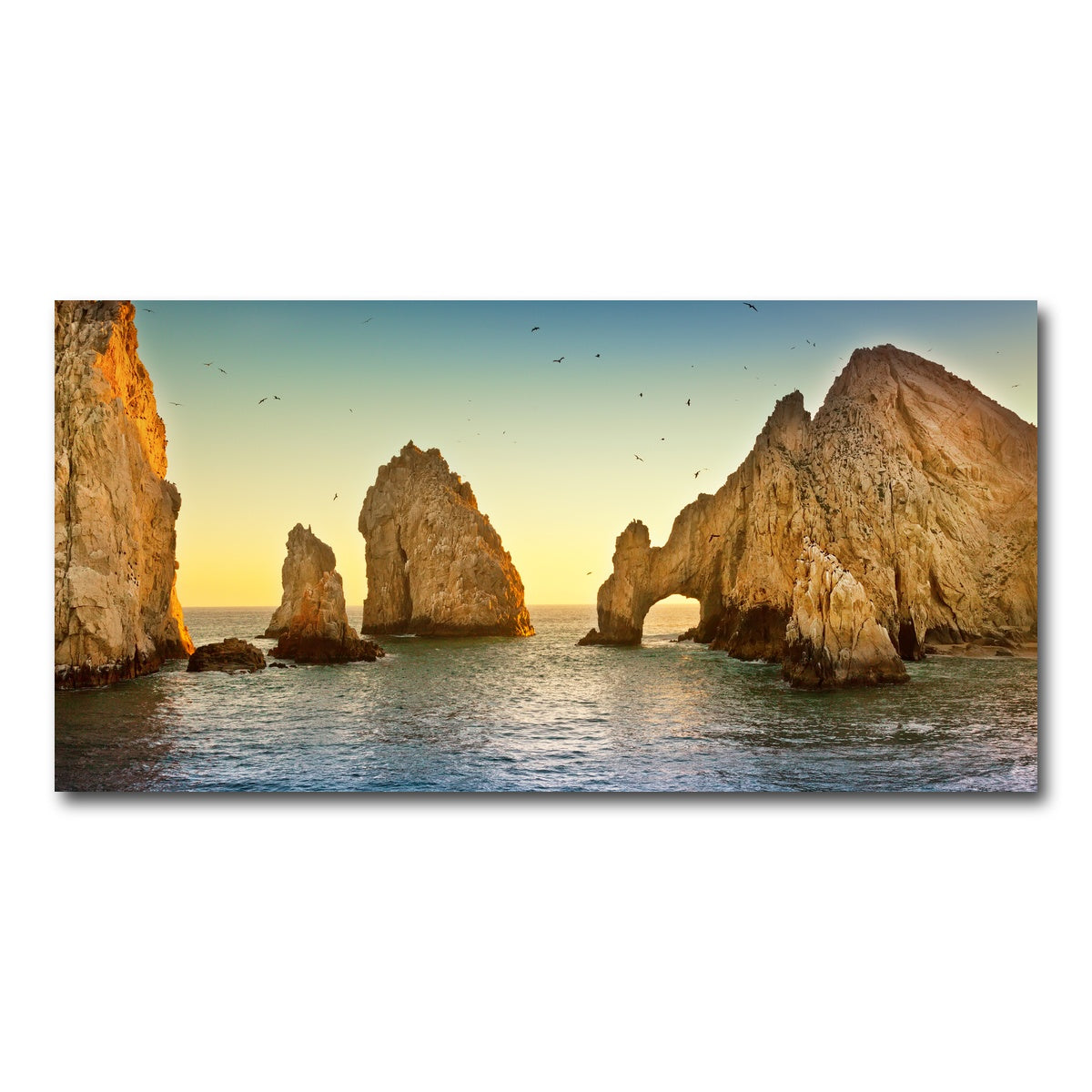 AUTO-MOCKUP WHITE | The Arch Of Cabo San Lucas | 1 Piece | Gallery Wrap Canvas | group=2x1