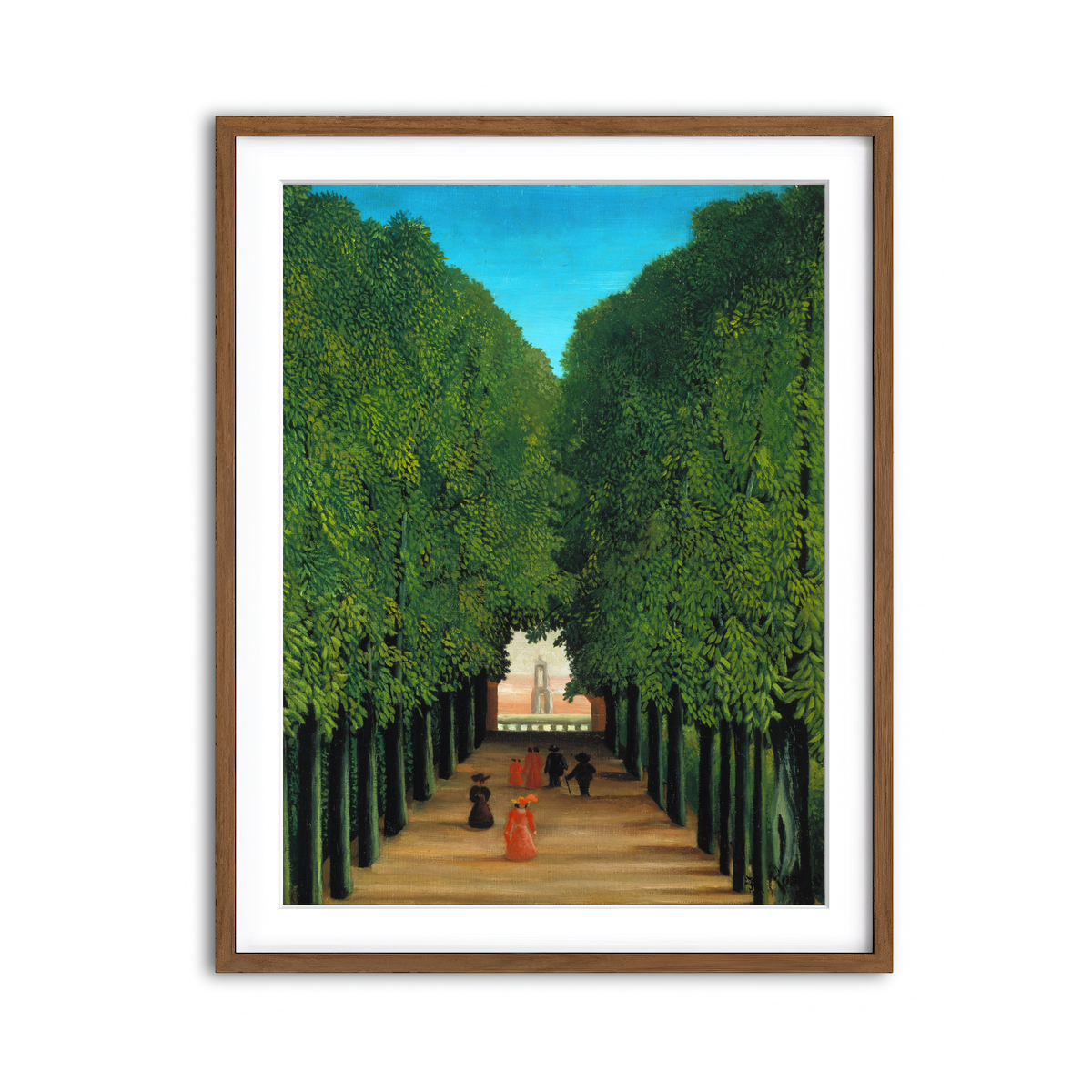 Framed Print 3x4 Walnut