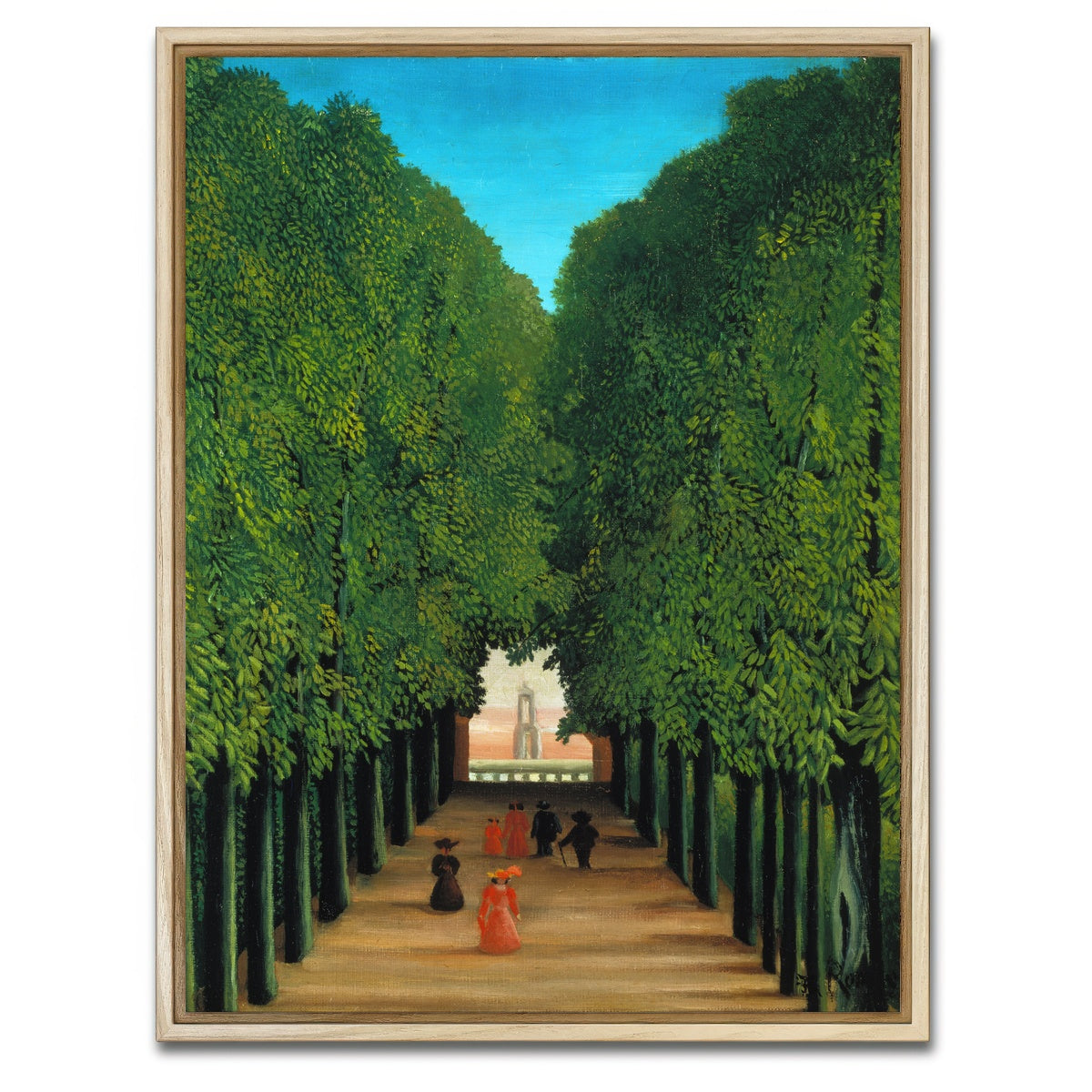 AUTO-MOCKUP WHITE | The Avenue in the Park at Saint Cloud | 1 Piece | Natural Framed Canvas | group=3x4