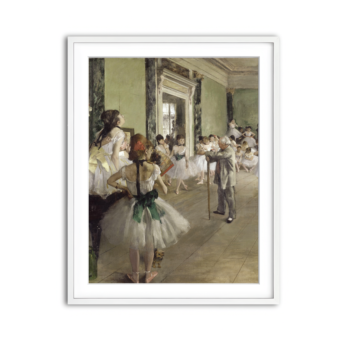 Framed Print 3x4 White