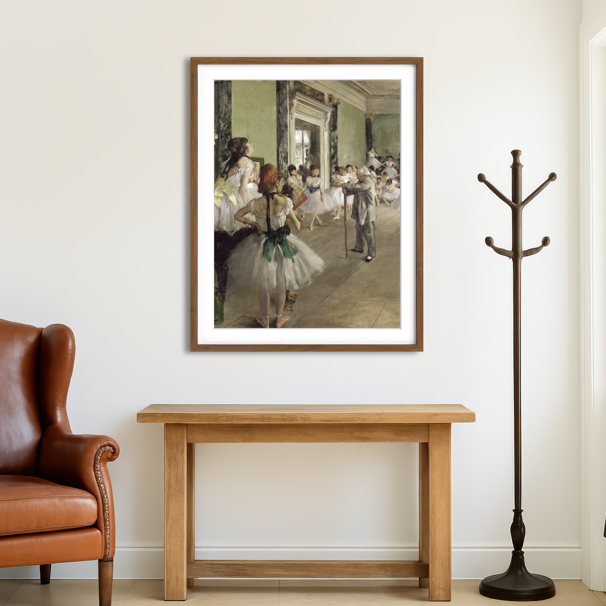 AUTO-MOCKUP ROOM | The Ballet Class Wall Art