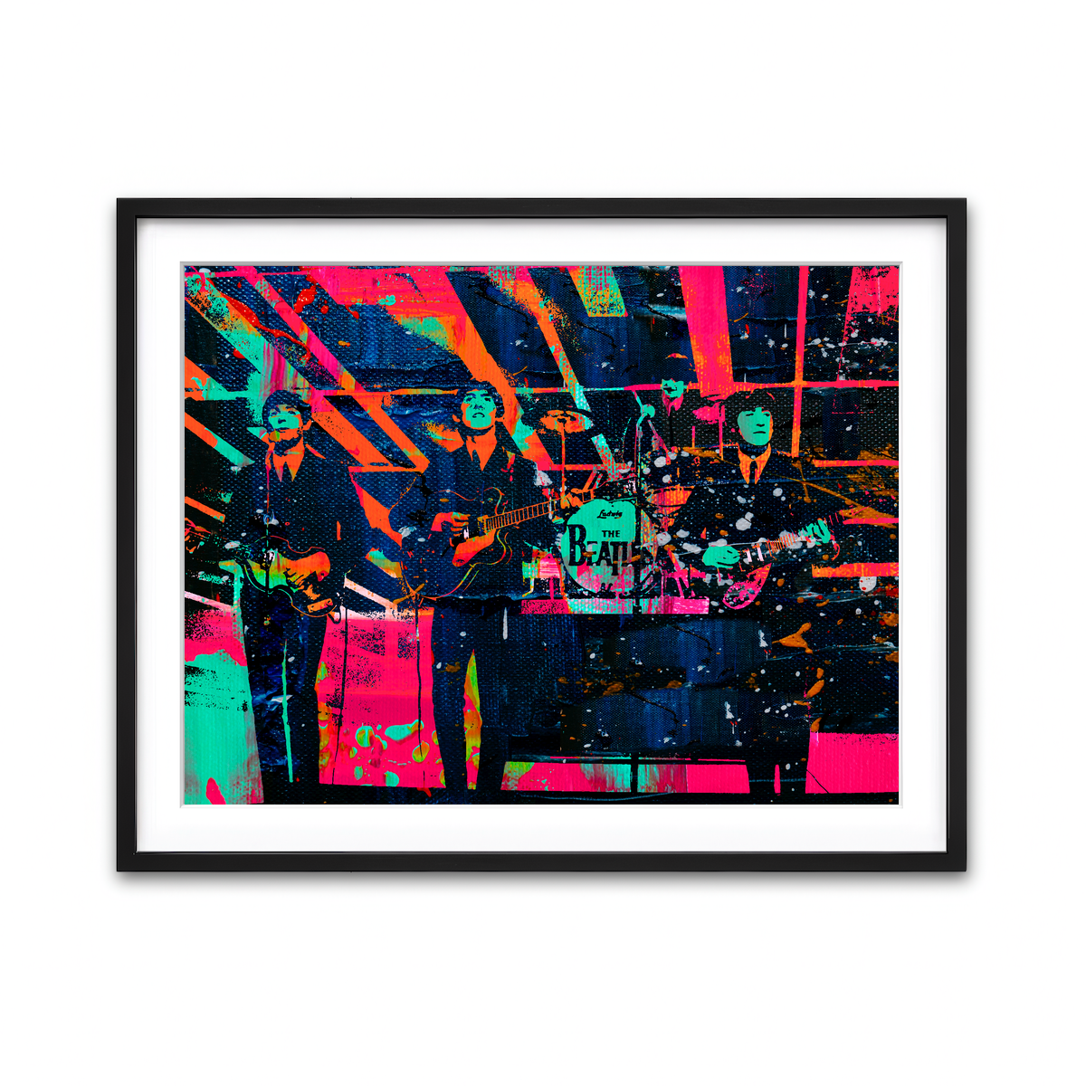 Framed Print 4x3 Black