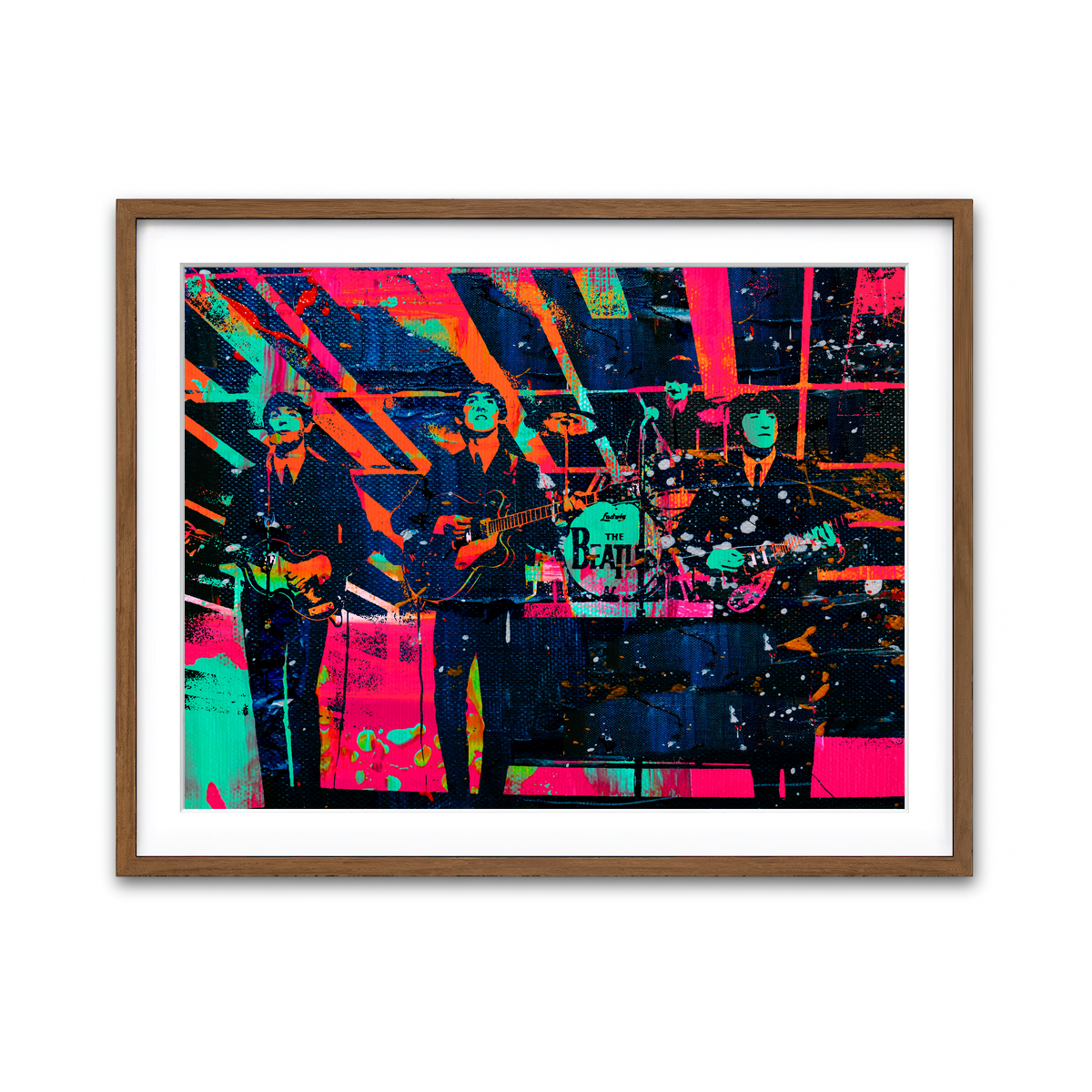 Framed Print 4x3 Walnut