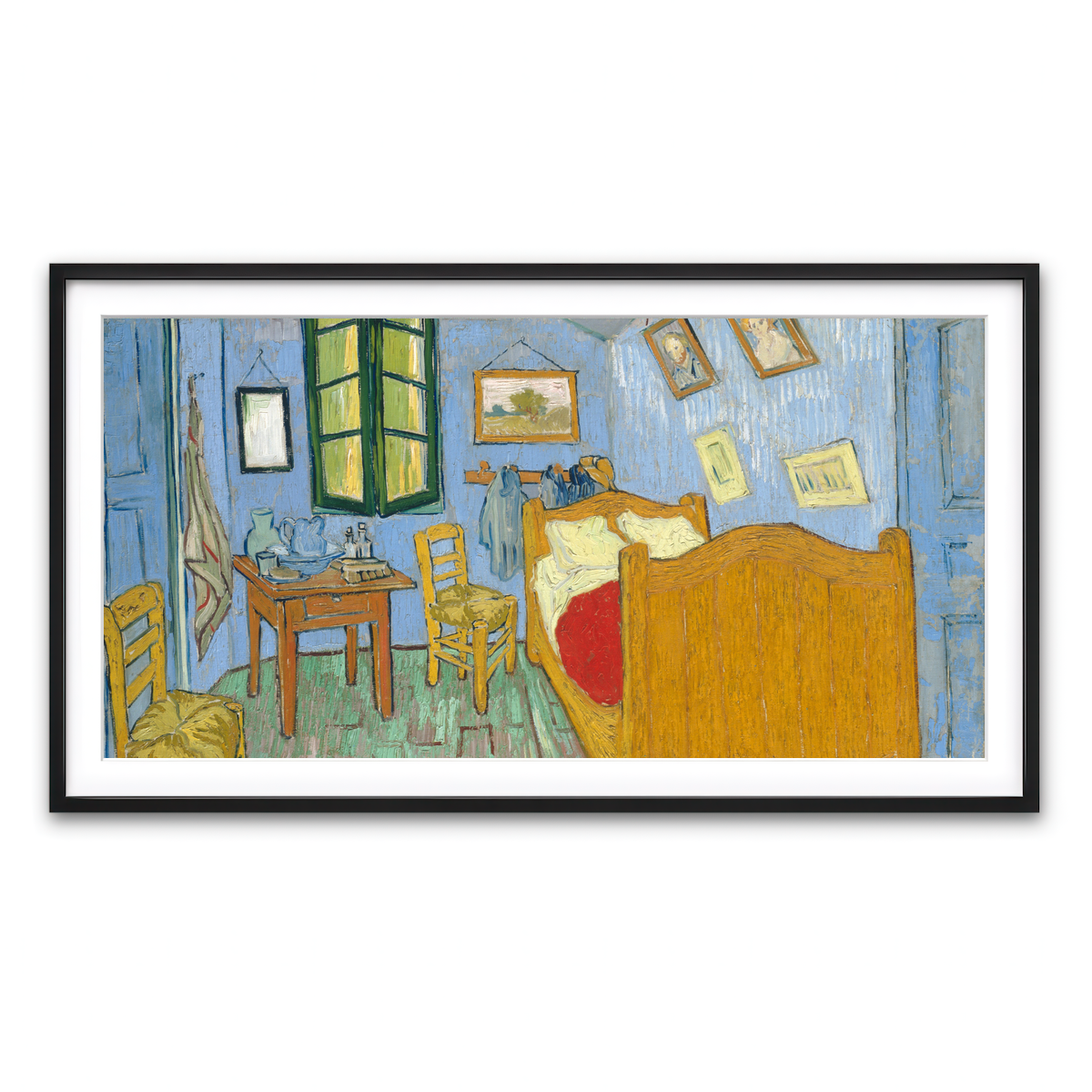 Framed Print 2x1 Black