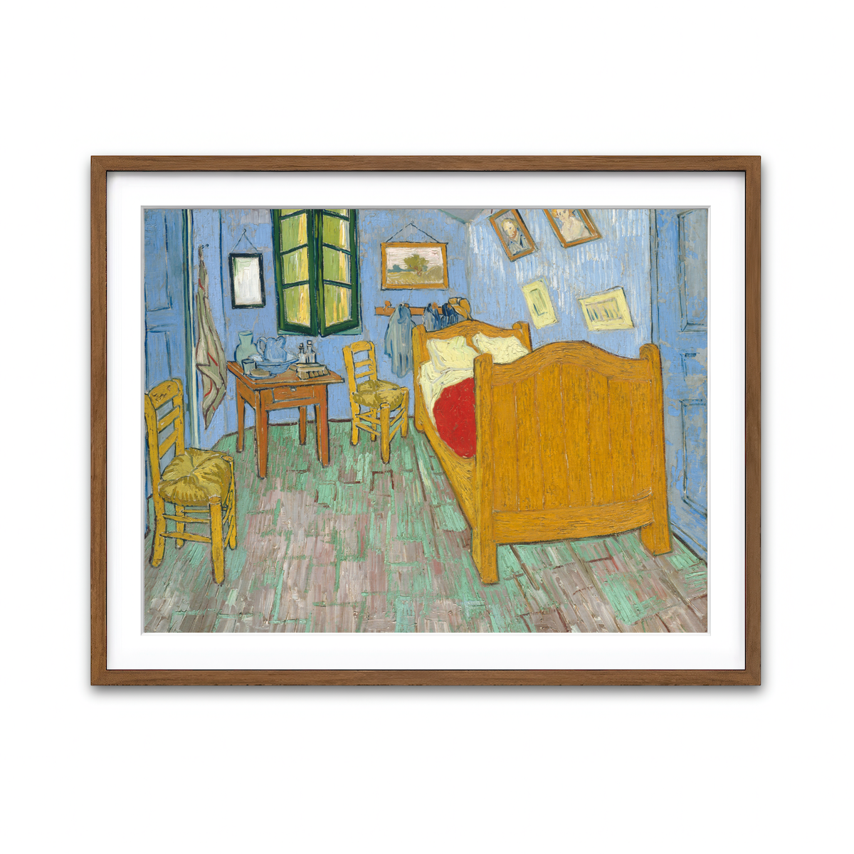 Framed Print 4x3 Walnut