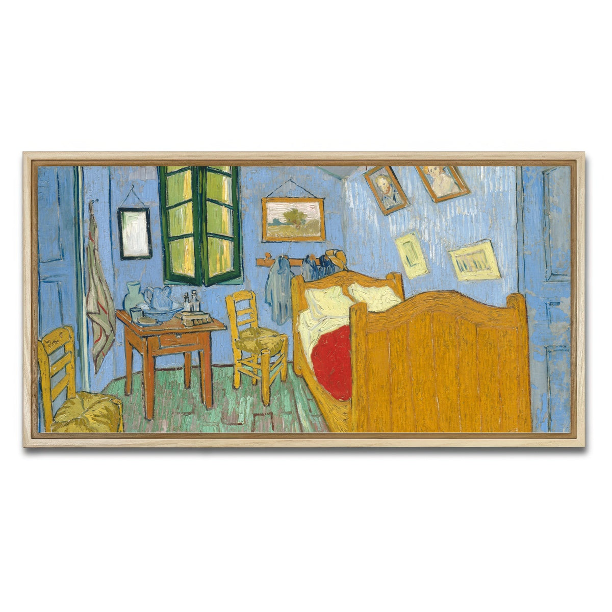 AUTO-MOCKUP WHITE | The Bedroom | 1 Piece | Natural Framed Canvas | group=2x1