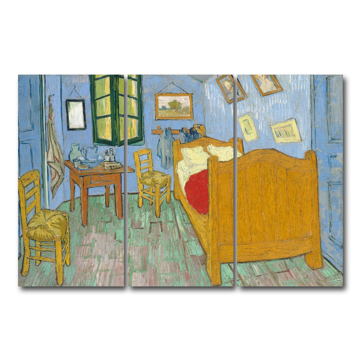 AUTO-MOCKUP WHITE | The Bedroom | 3 Piece | Gallery Wrap Canvas | group=12x24