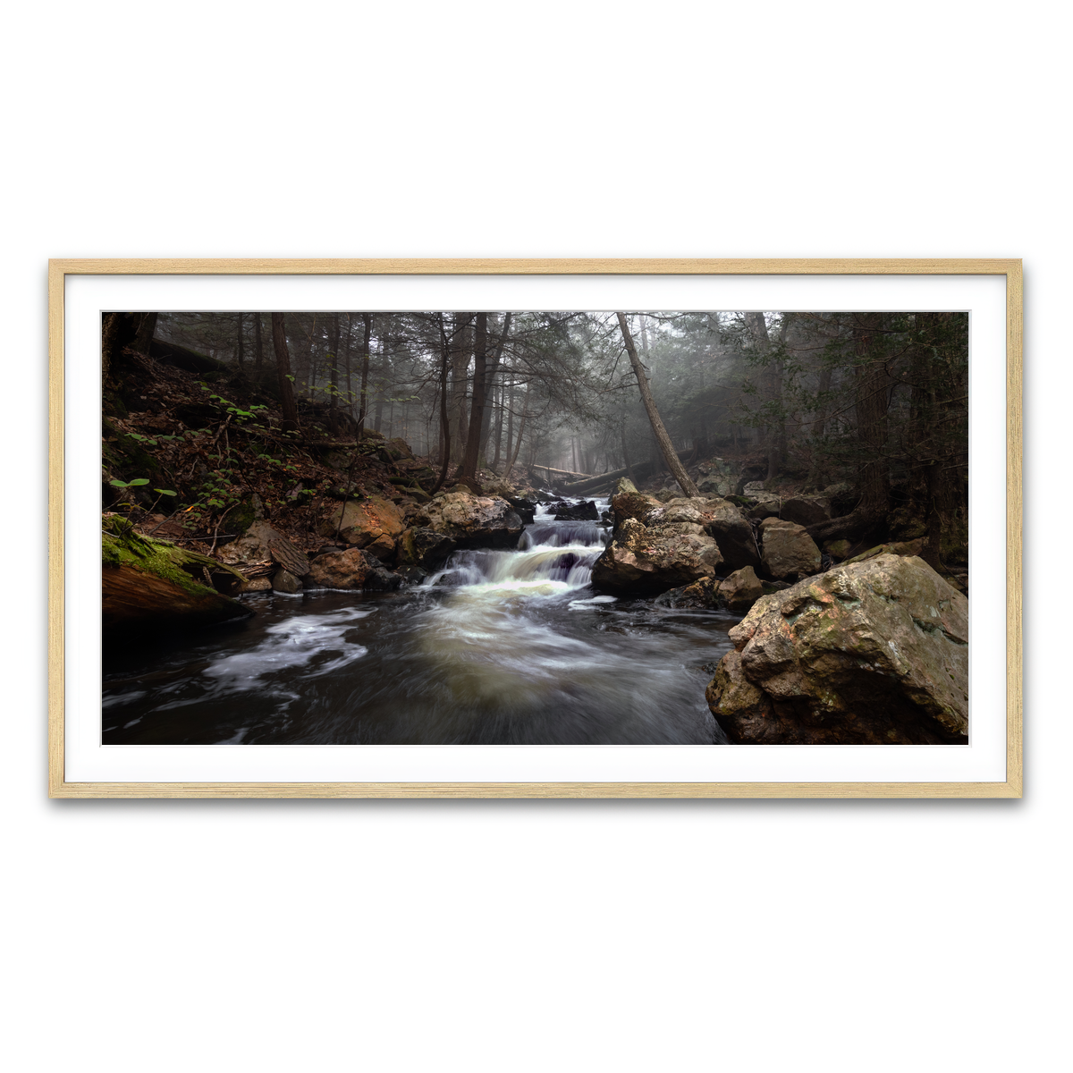 Framed Print 2x1 Natural