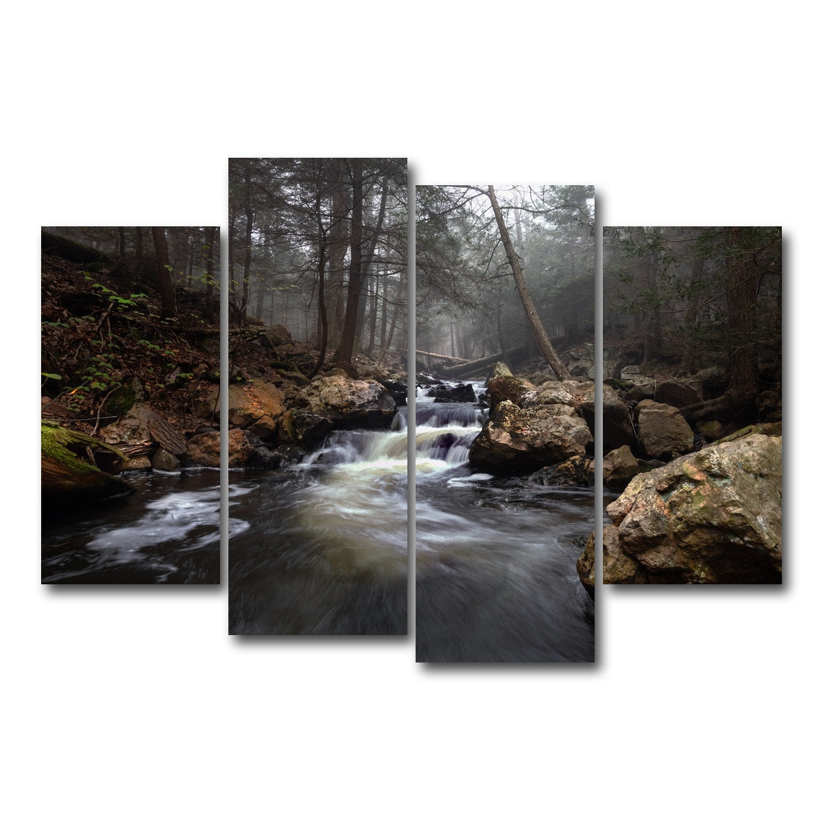 AUTO-MOCKUP WHITE | The Beginning | 4 Piece | Gallery Wrap Canvas | group=4_short