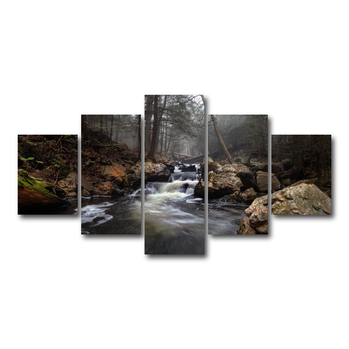 AUTO-MOCKUP WHITE | The Beginning | 5 Piece | Gallery Wrap Canvas | group=5_short