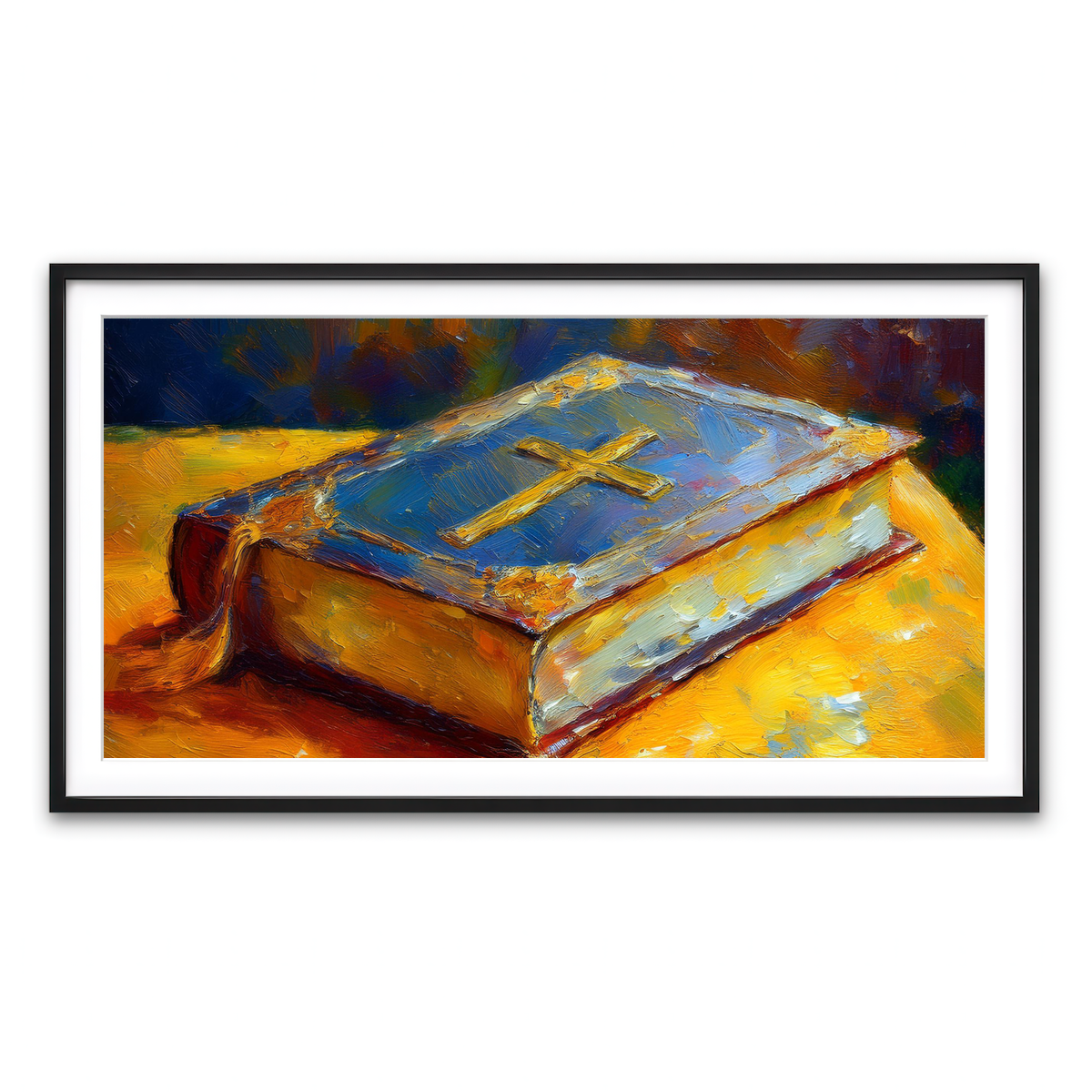 Framed Print 2x1 Black