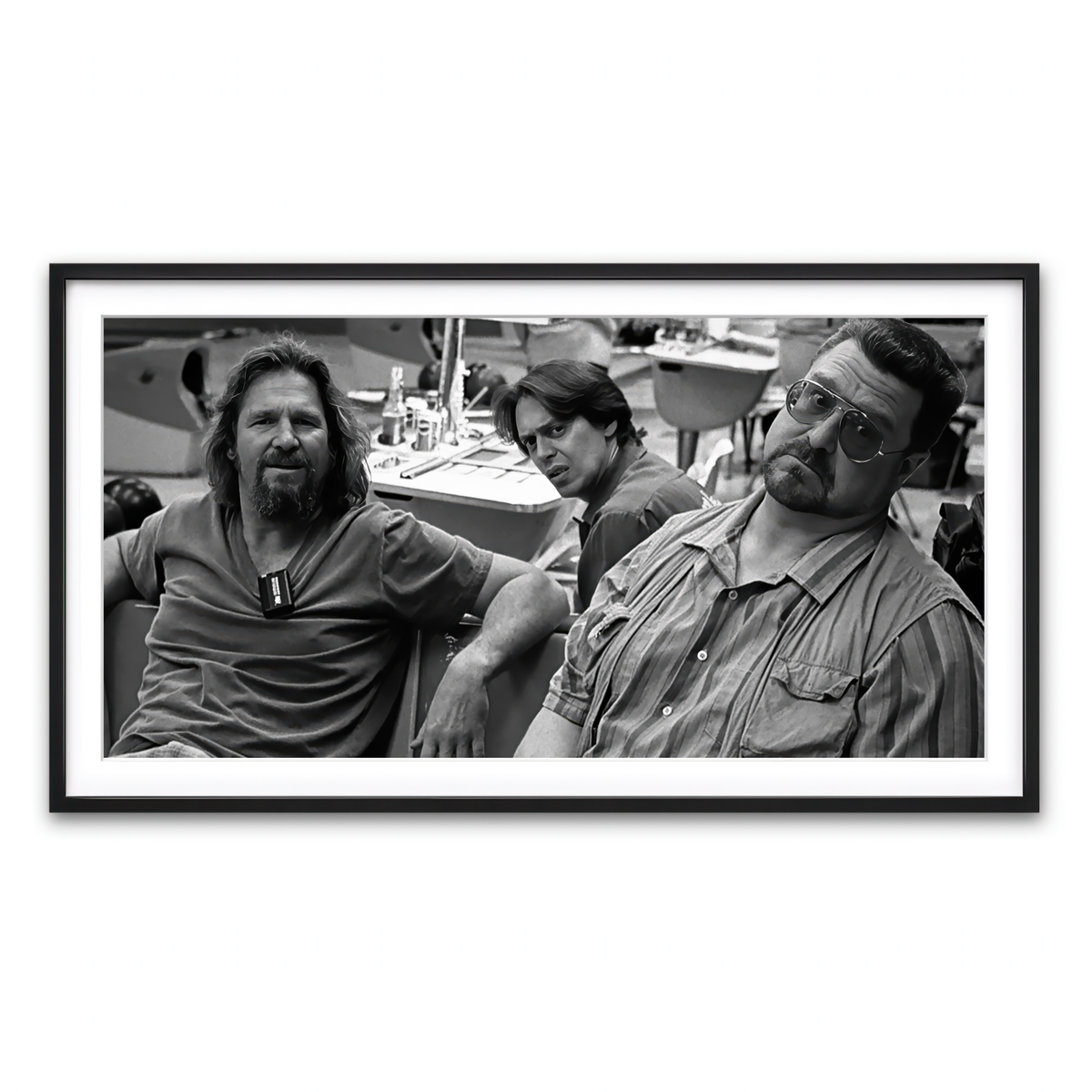 Framed Print 2x1 Black