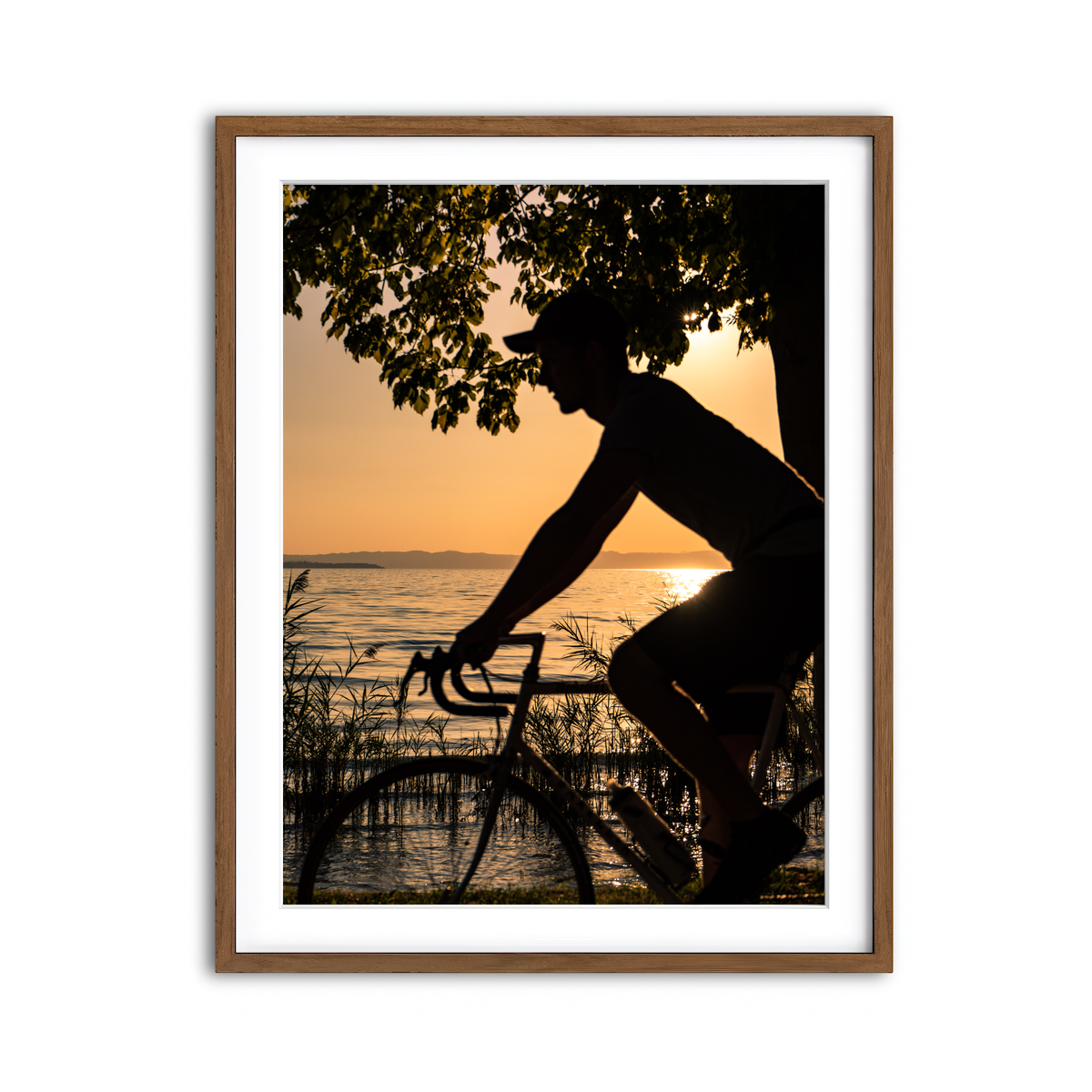 Framed Print 3x4 Walnut