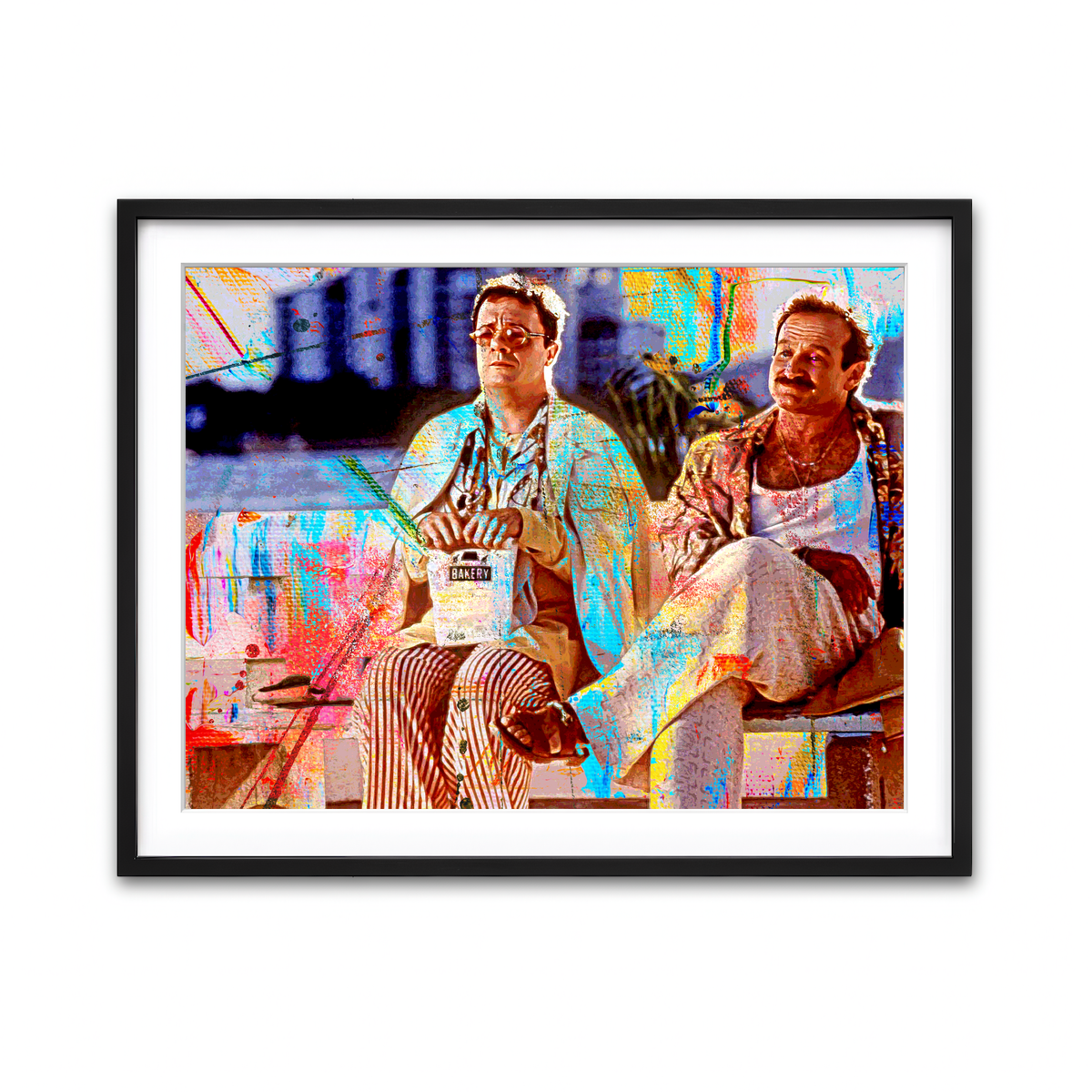 Framed Print 4x3 Black