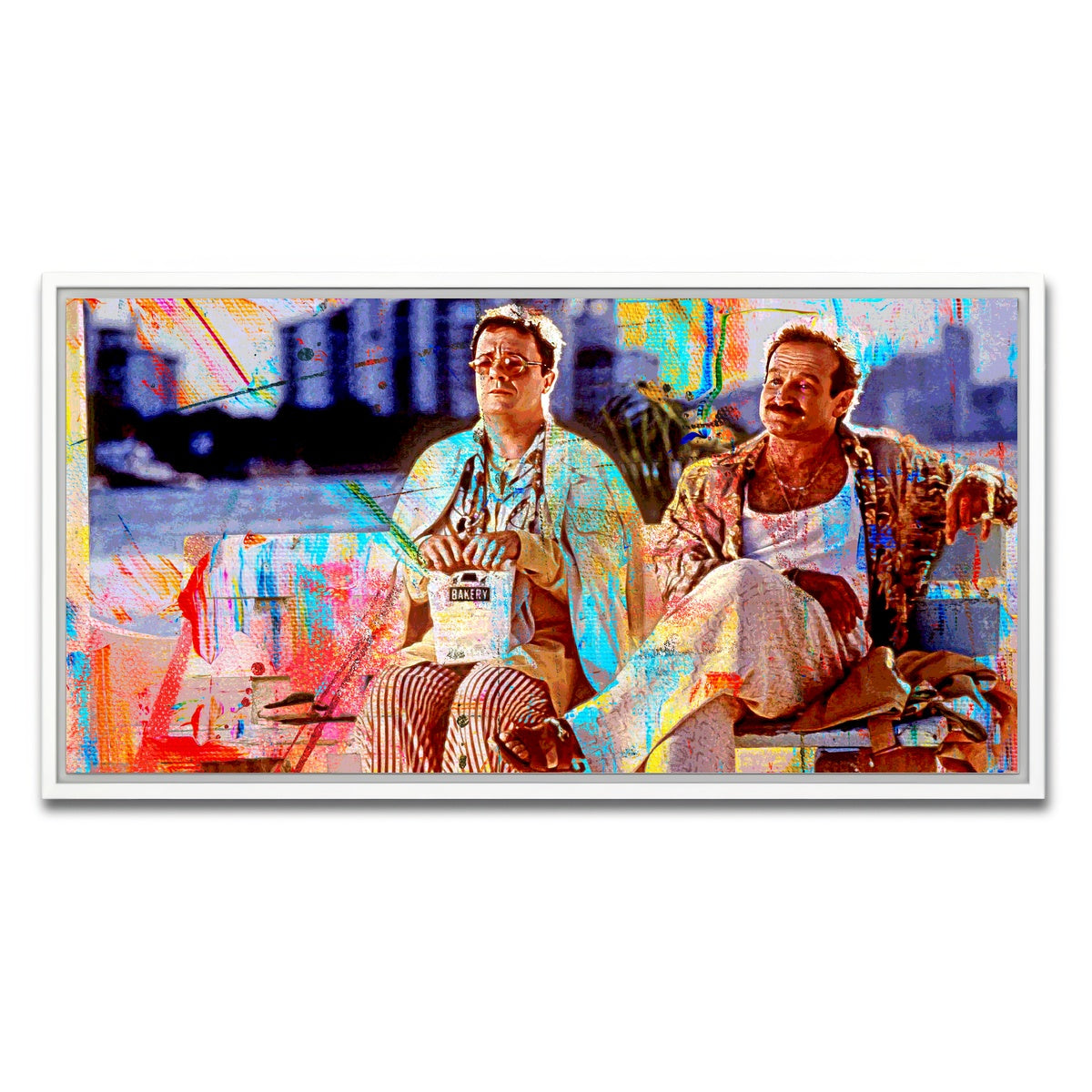 AUTO-MOCKUP WHITE | The Birdcage | 1 Piece | White Framed Canvas | group=2x1