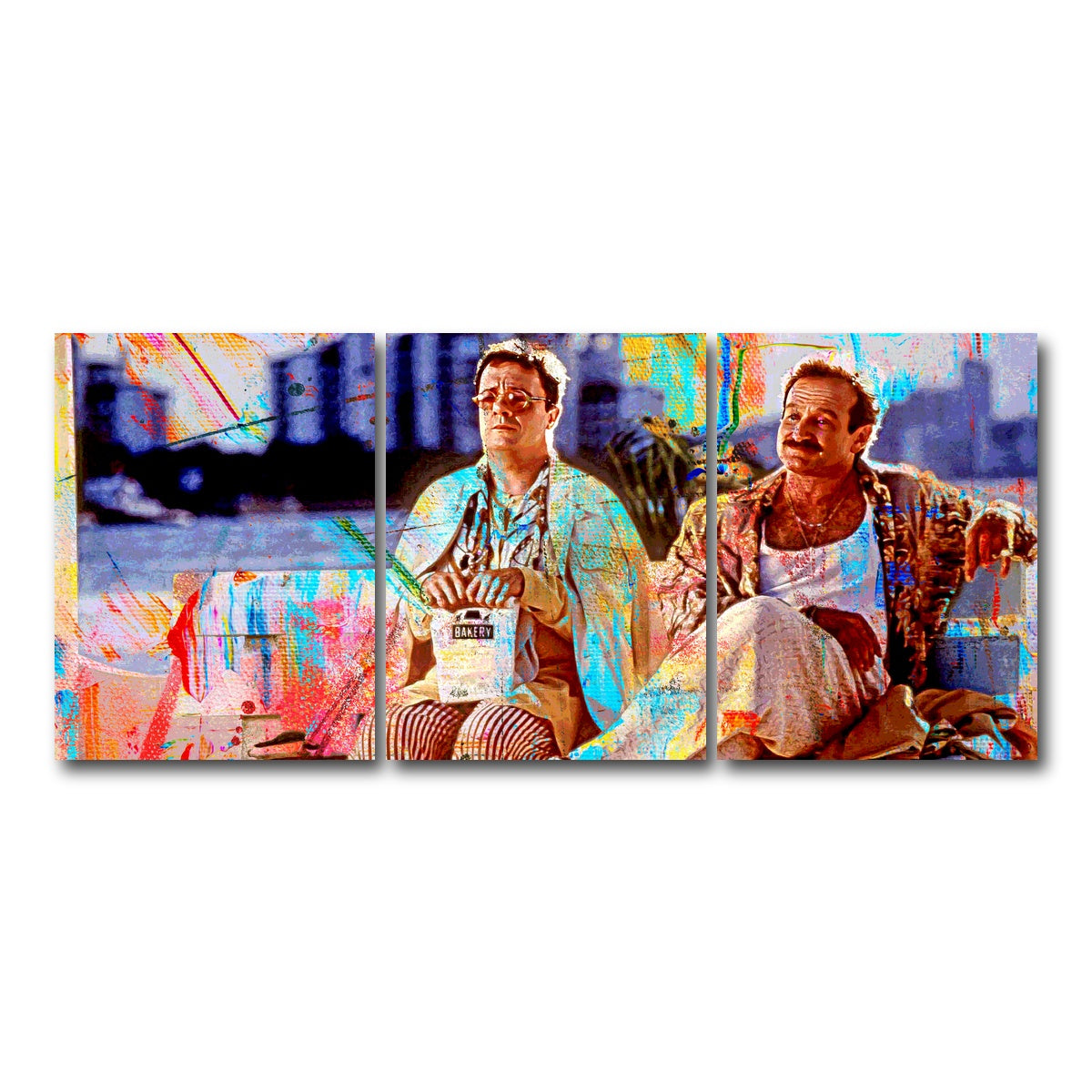 AUTO-MOCKUP WHITE | The Birdcage | 3 Piece | Gallery Wrap Canvas | group=18x24