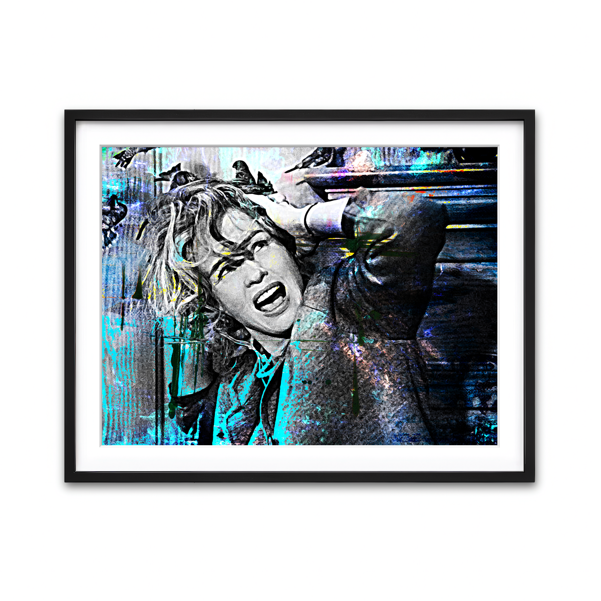 Framed Print 4x3 Black