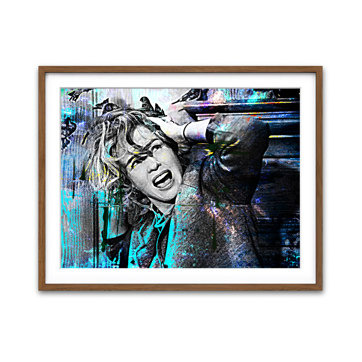 Framed Print 4x3 Walnut