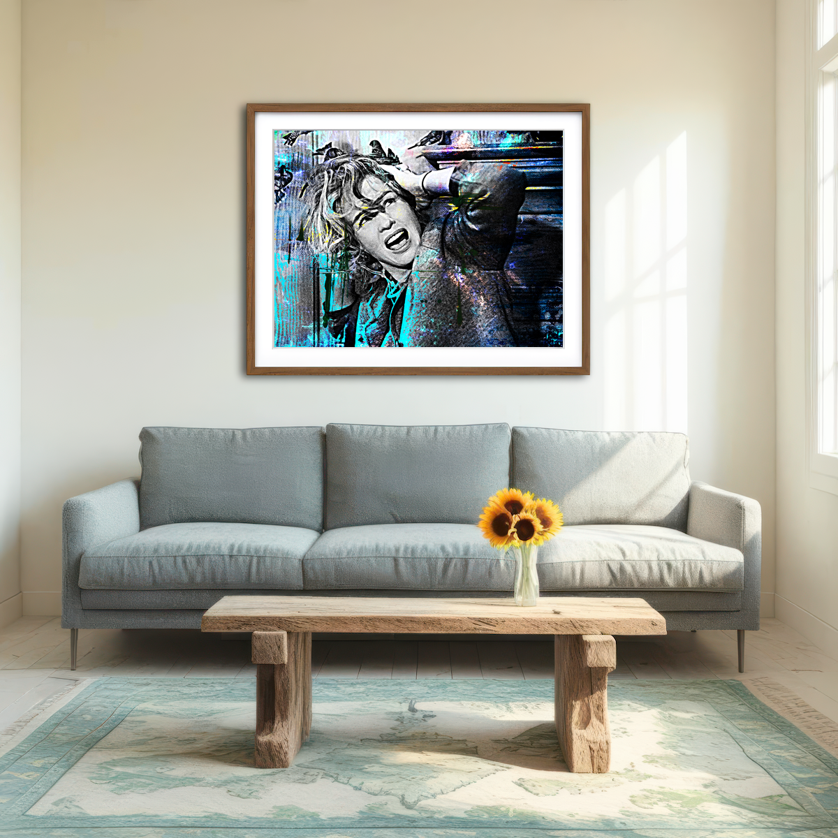 AUTO-MOCKUP ROOM | The Birds Wall Art