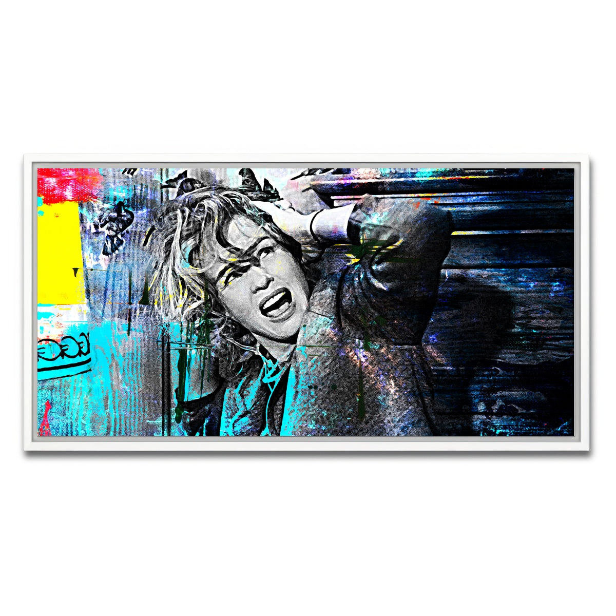 AUTO-MOCKUP WHITE | The Birds | 1 Piece | White Framed Canvas | group=2x1